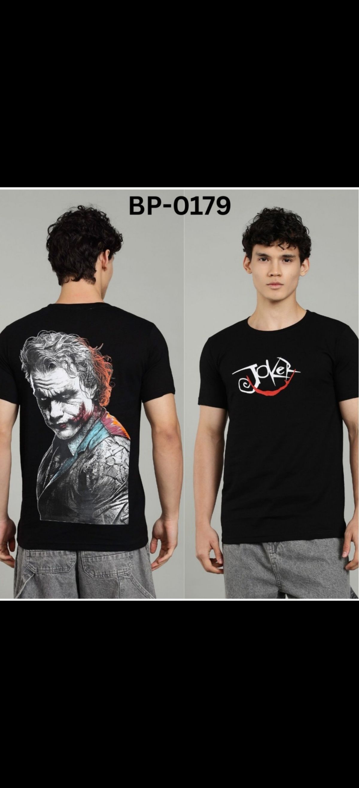 TOMHIDDLE MENS PRINTED T-SHIRT- A4-BP-0179