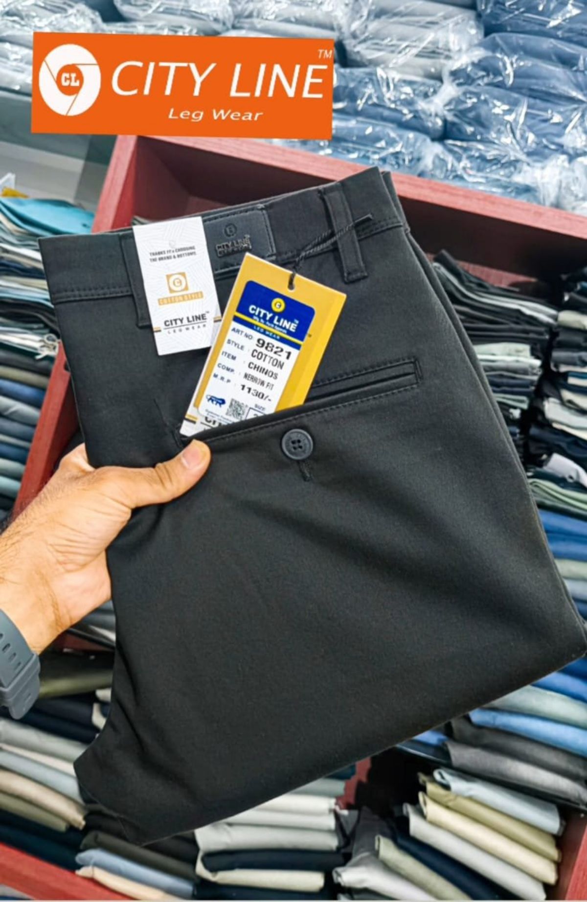 Men's Premium Formal Pants -Cotton Chinos