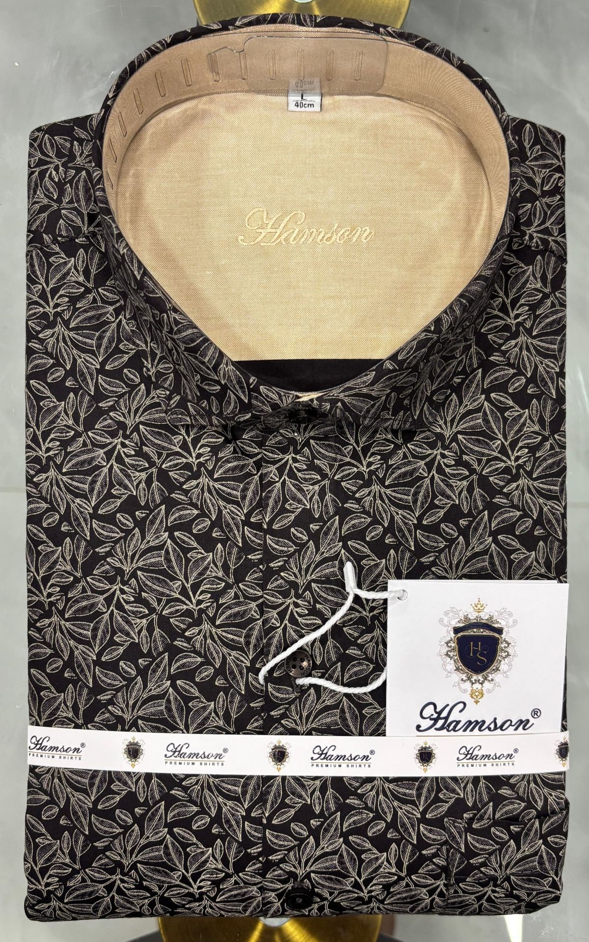 Hamson 100% Giza Cotton Printed  Men's Shirts