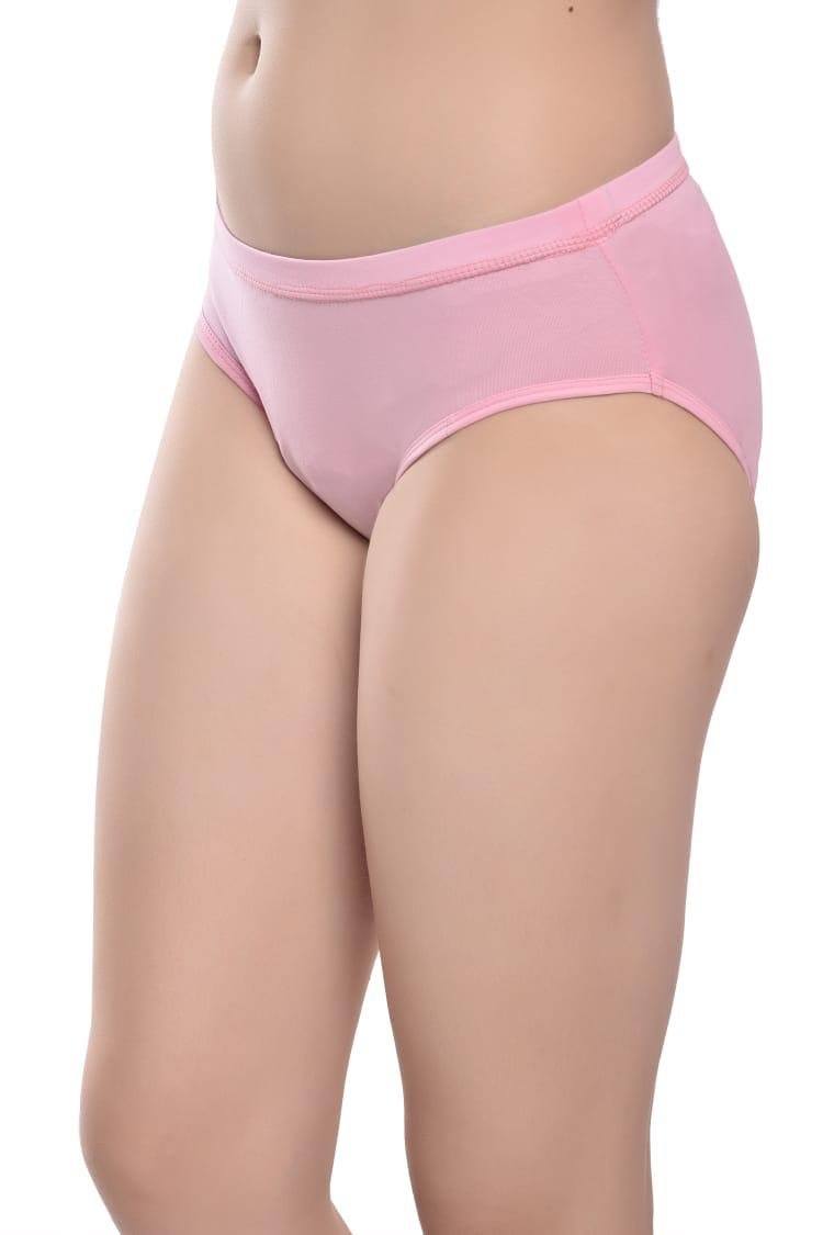 Teusy Women Leak Proof Period Panty Set-Pink