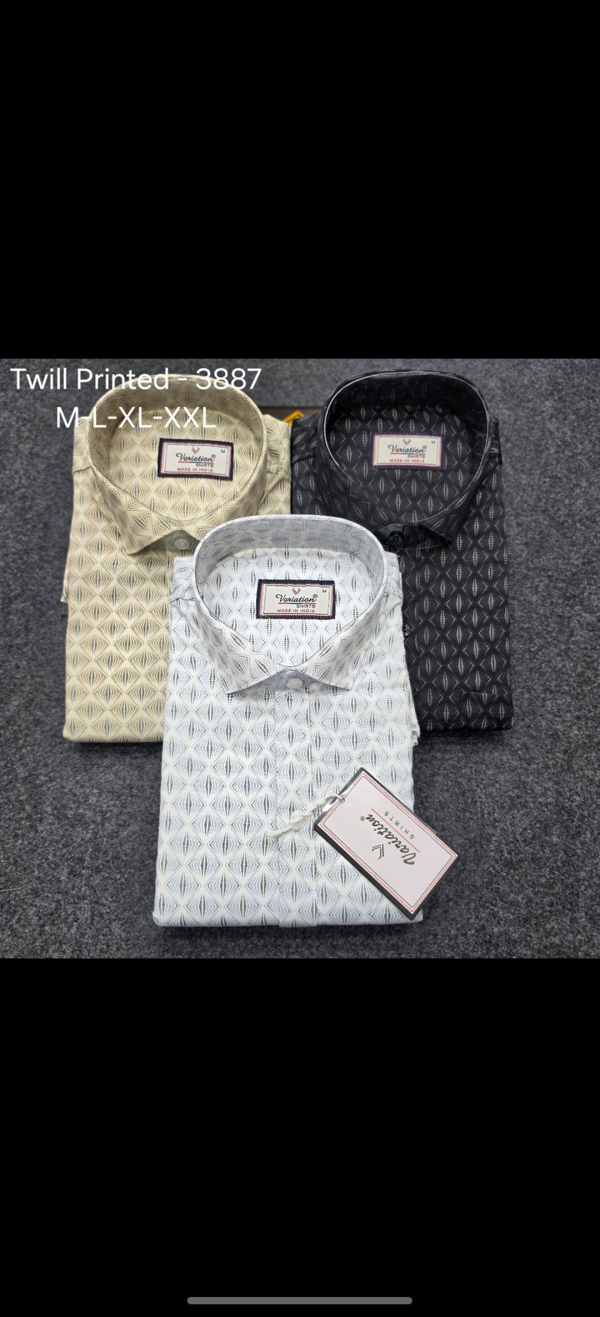Variation Men's Shirts-3887
