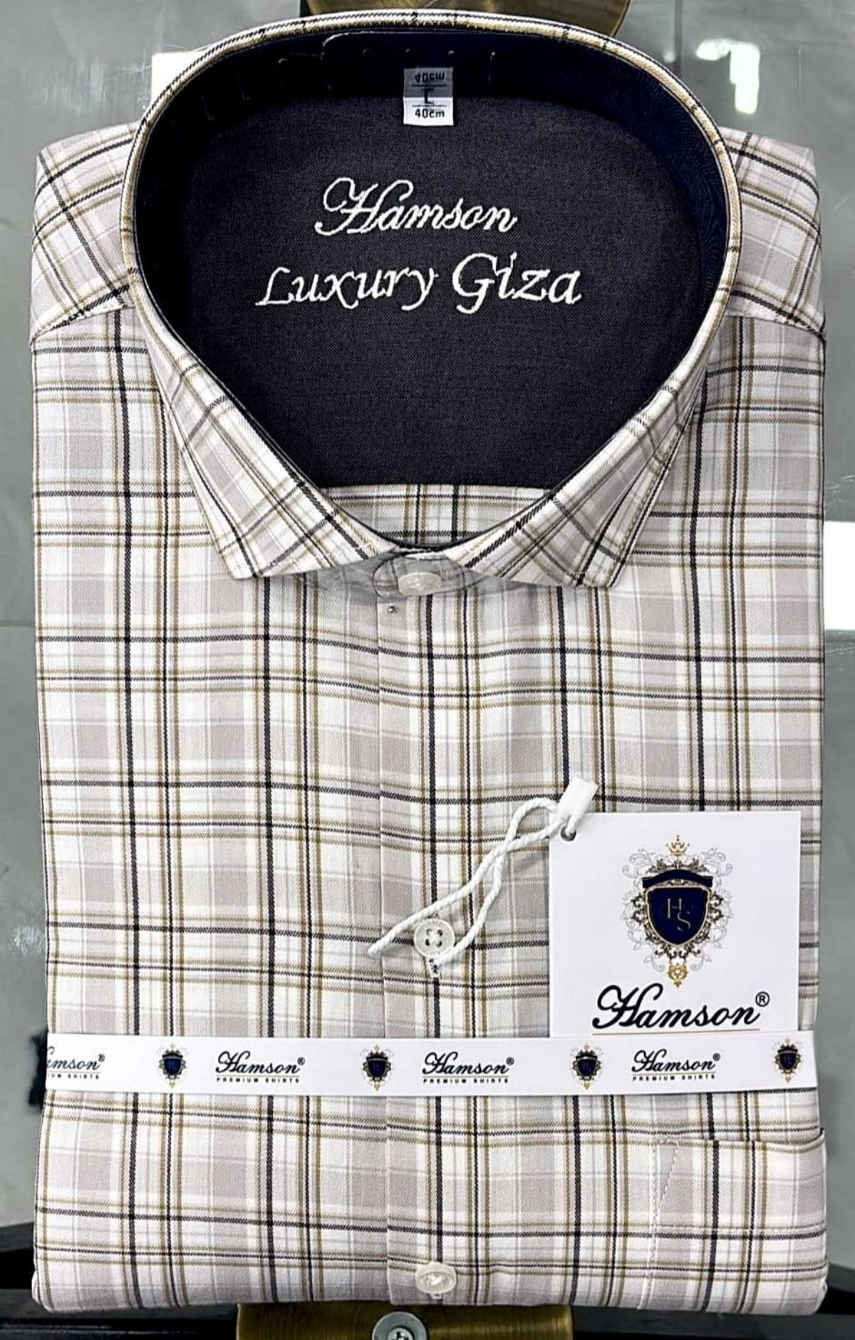 Hamson Italian Giza Cotton Shirts Checks