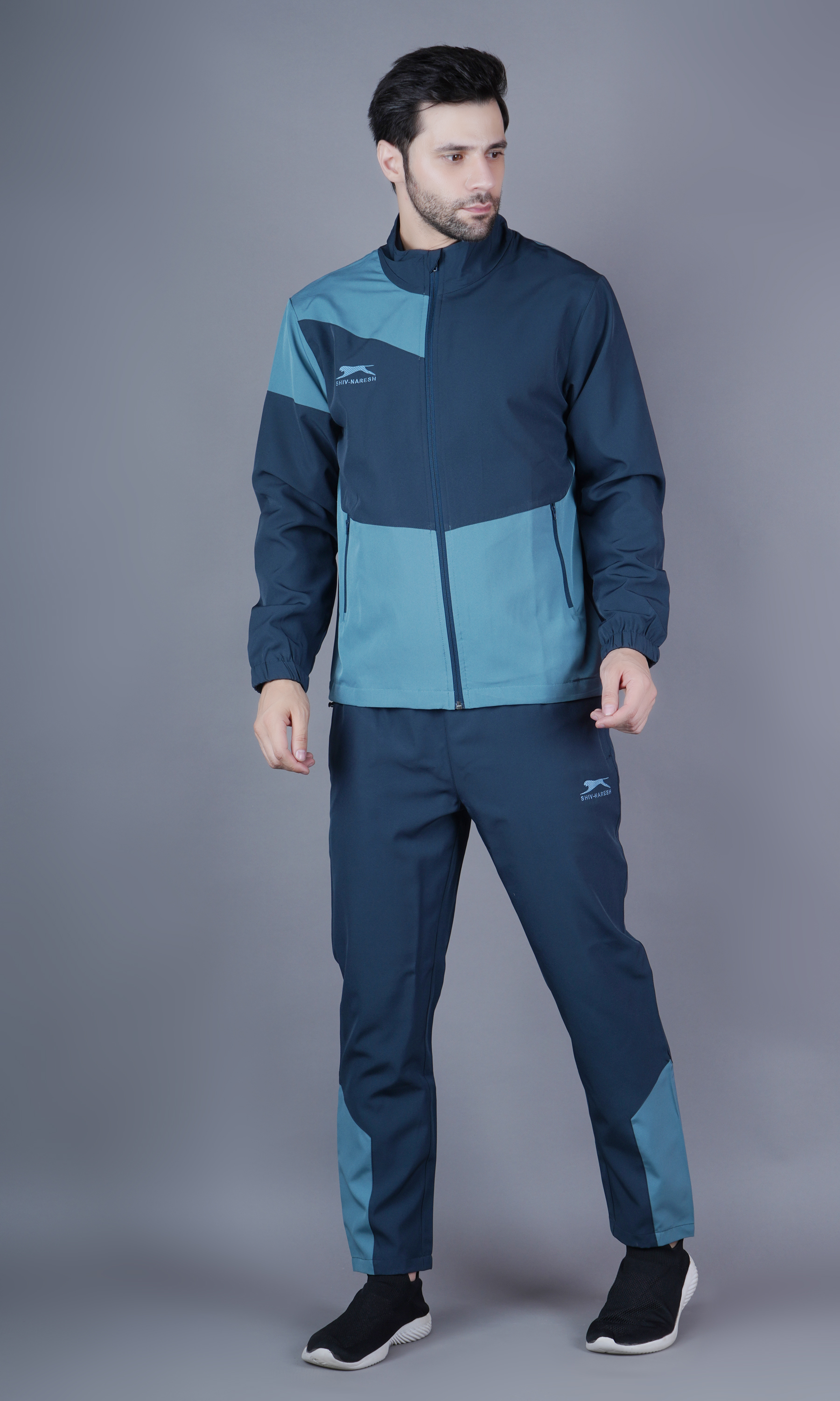 Men's Tracksuit  SNTSW108M-Air Force/Light Blue-M