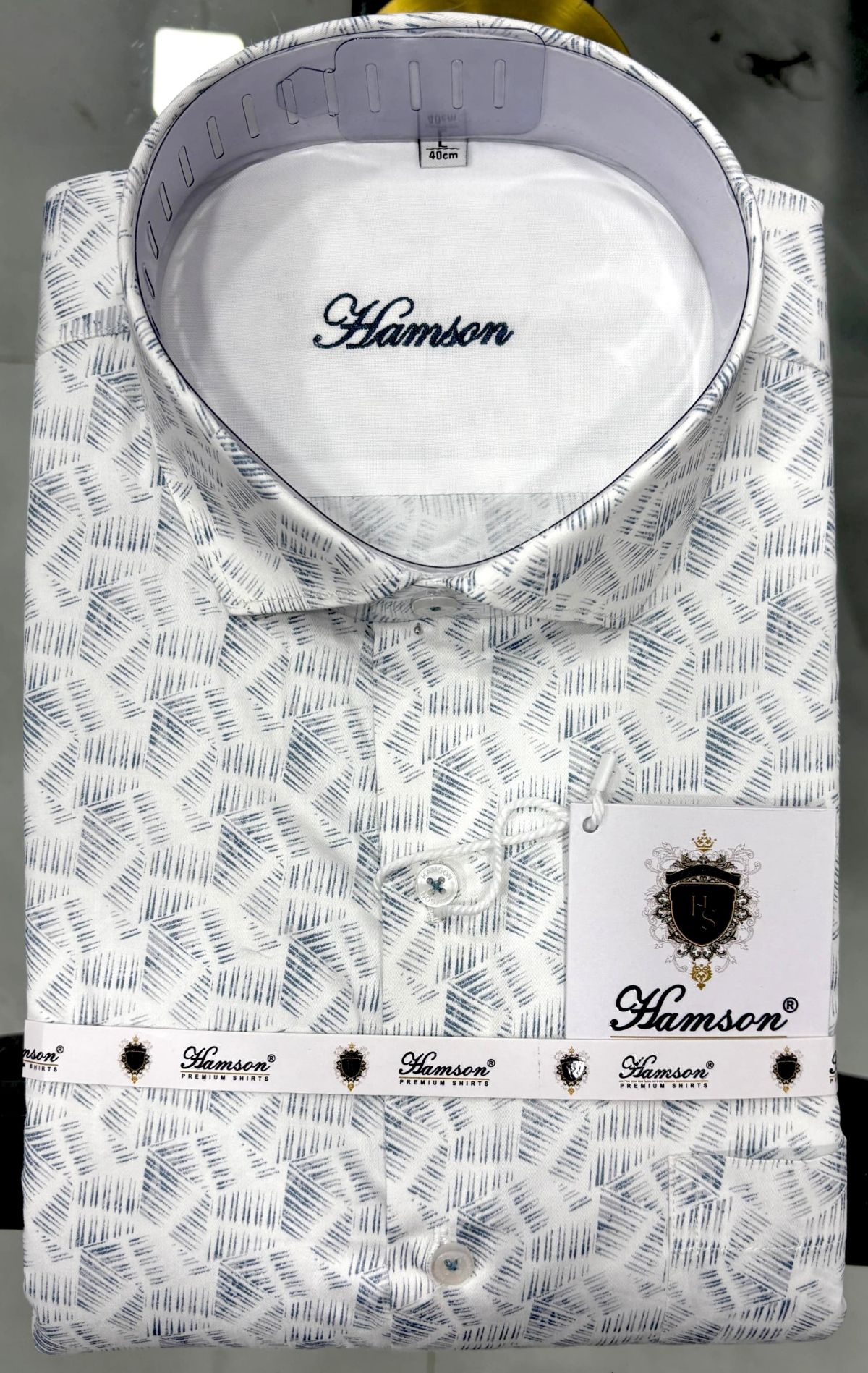 Hamson Italian Giza Cotton Prints Shirts