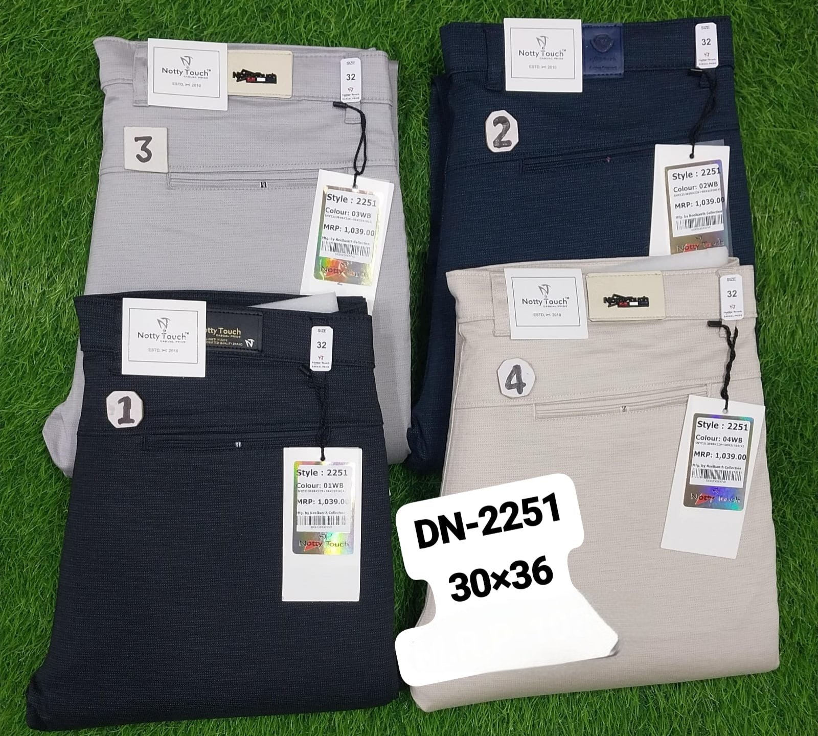 Men's Formal Pants- DN-2251