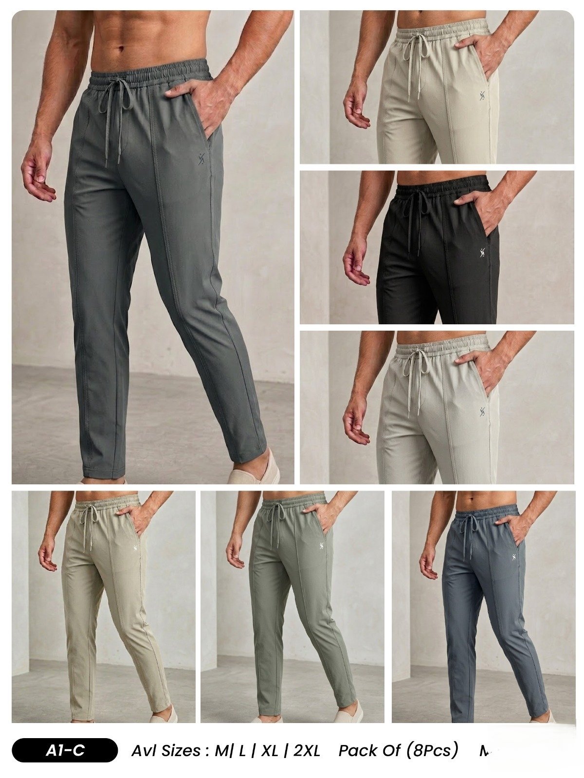 Men's Trackpants- A1-C