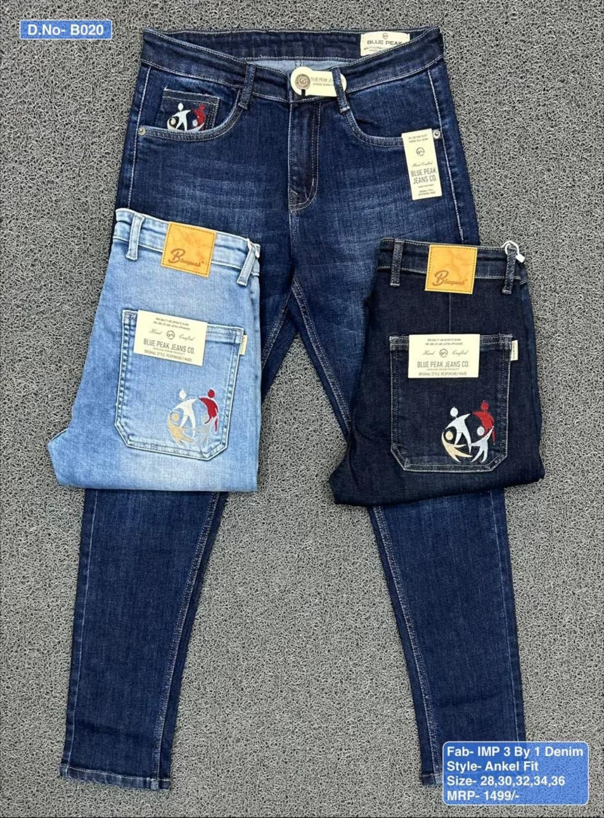Bluepeak Men's Denim - BP 020