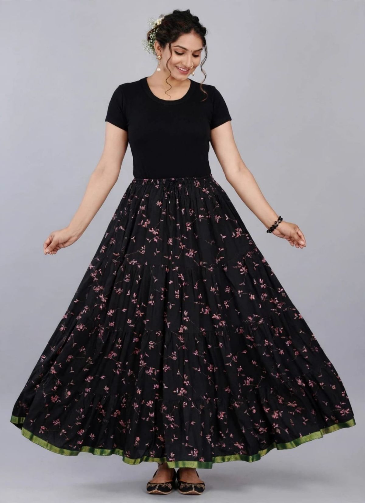Women's Printed Cotton Skirts