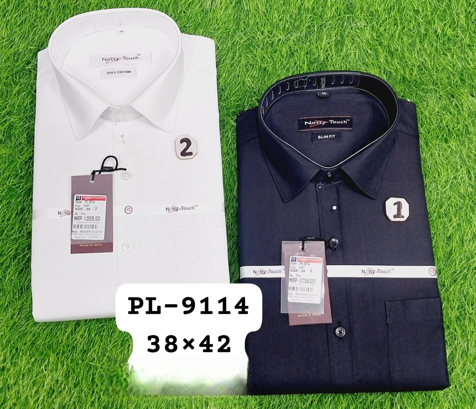 Men's Shirts- PL-9114 (Clone)