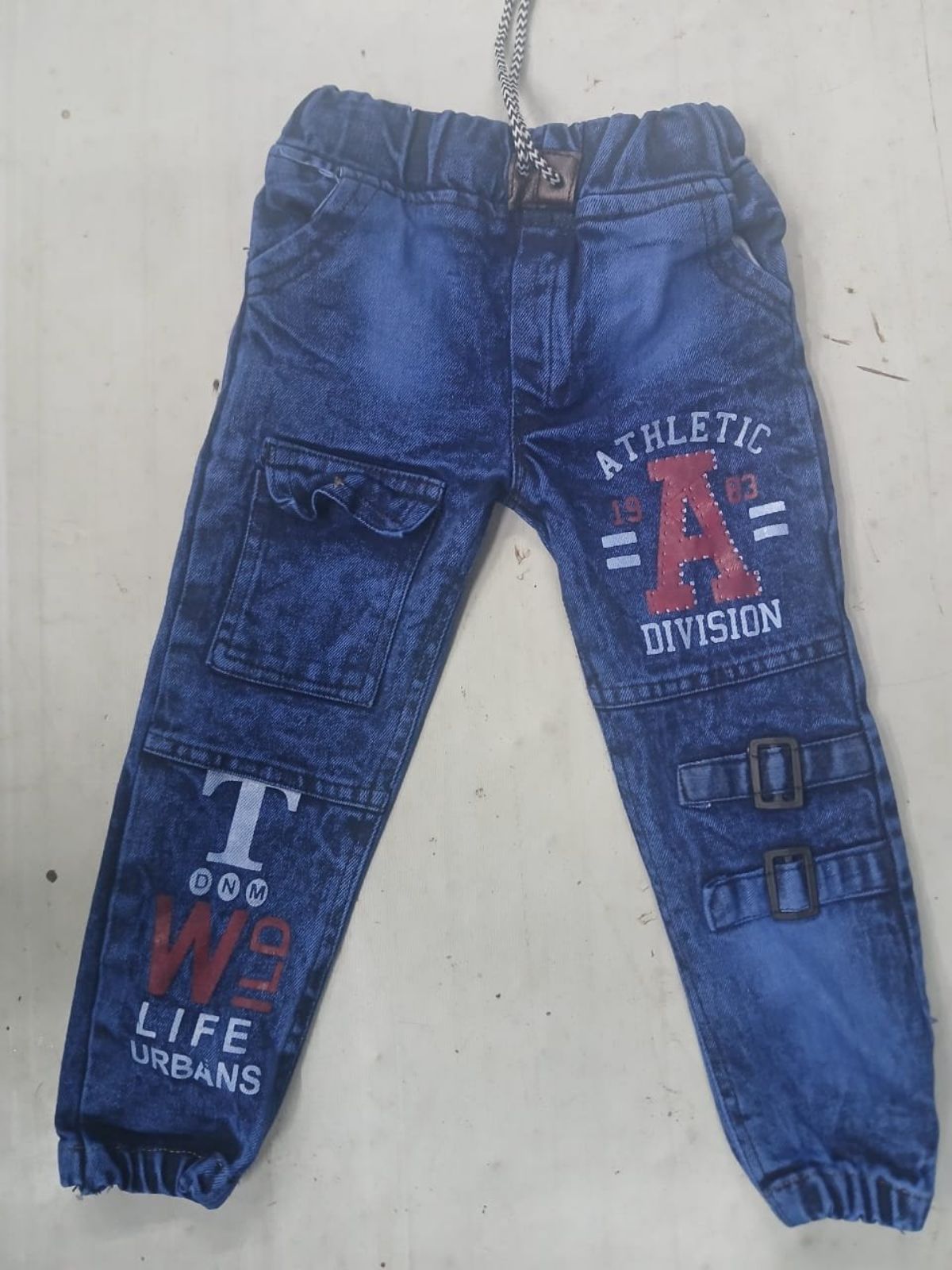 SG Fashion Kids Boys Jeans Set- Blue