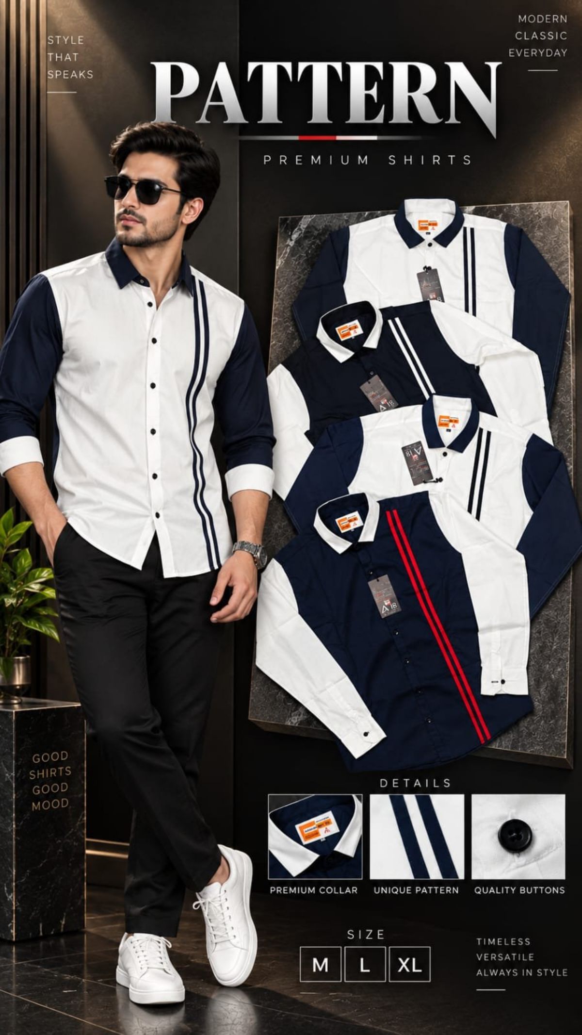 Men's Shirts Pattern