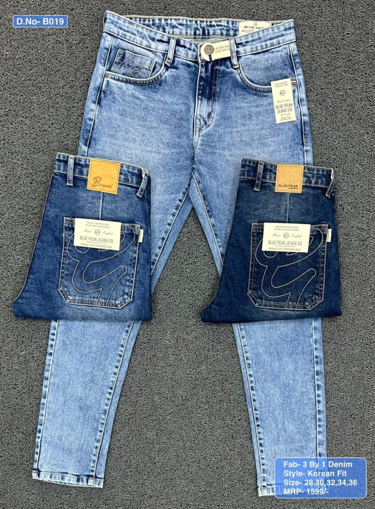 Bluepeak Men's Denim - BP 019