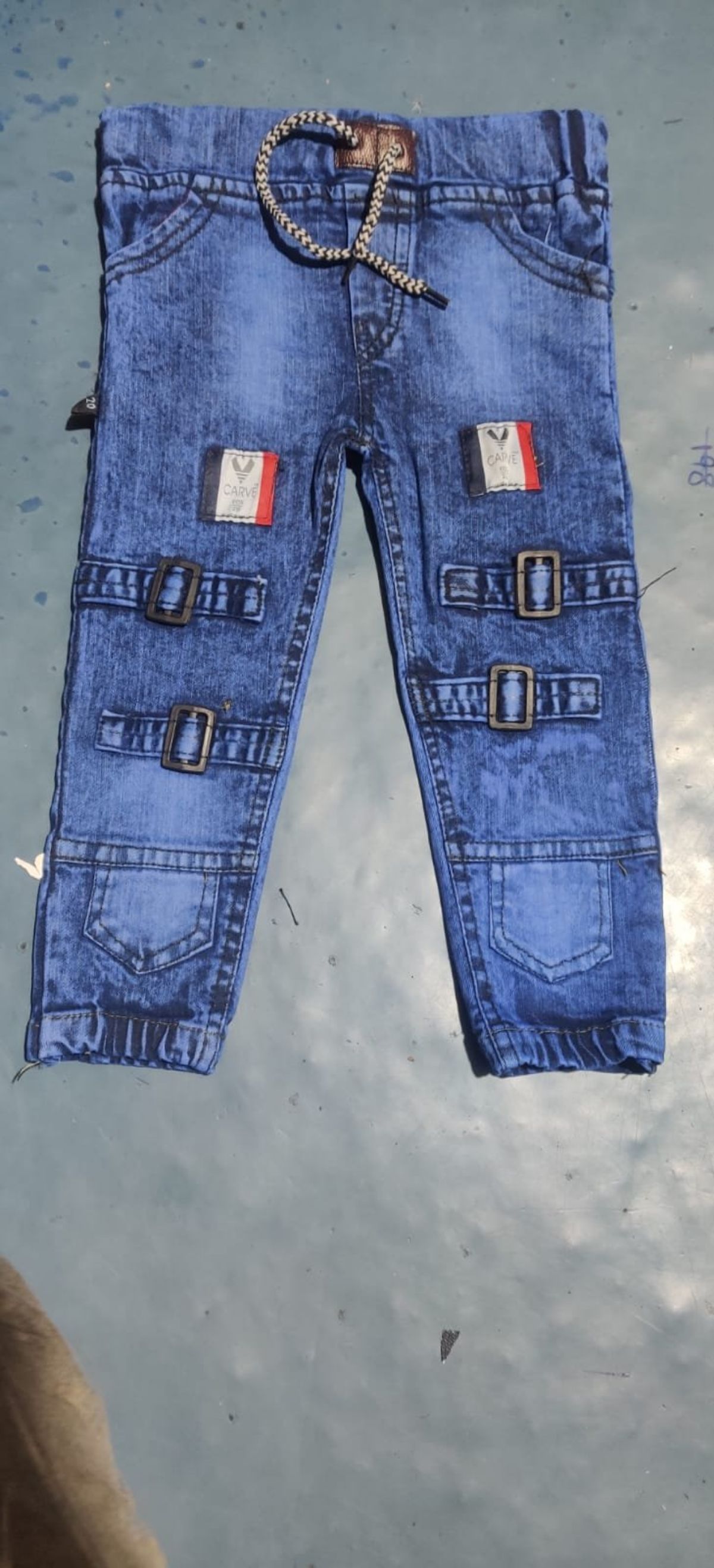 SG Fashion Kids Boys Jeans Set- Blue