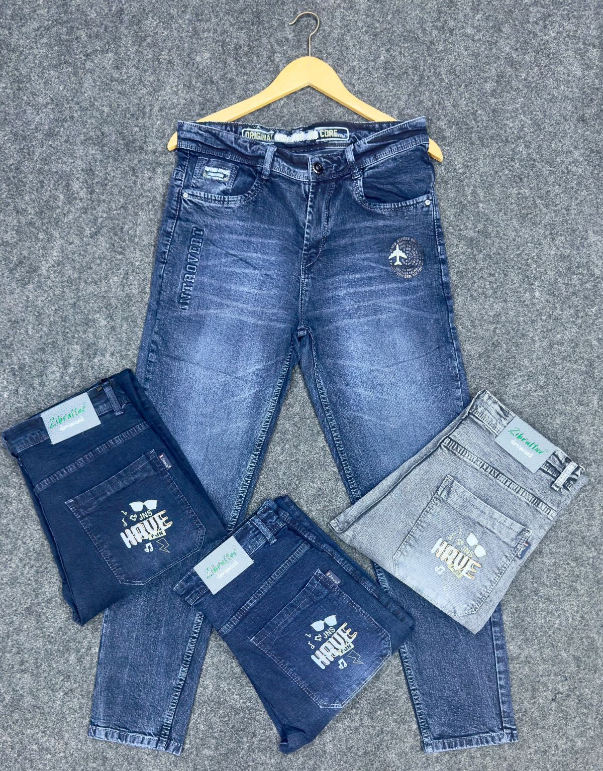 Cortoba Men's 3/1 Momfit Denim Jeans