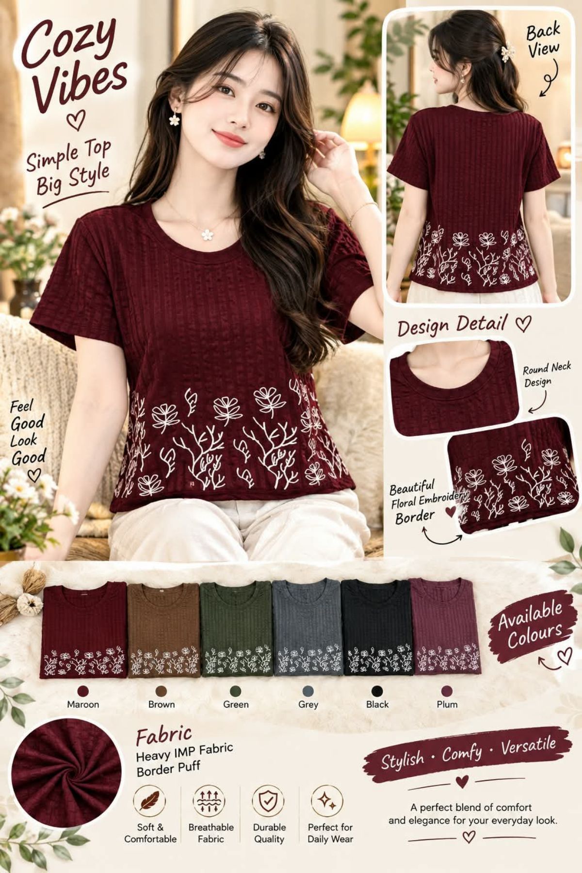 Women's Puff T-shirts