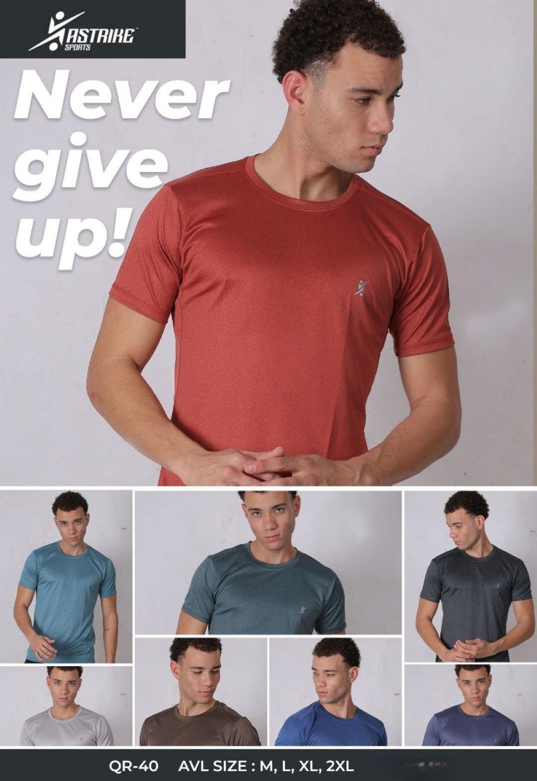 Men's T-Shirts Set- QR-40
