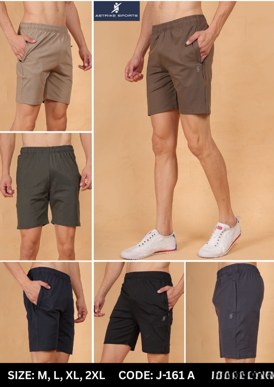 Men's Shorts- J-161-A