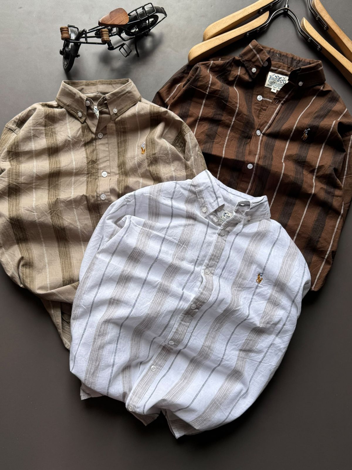 Men's Linen Patta Linning Shirts