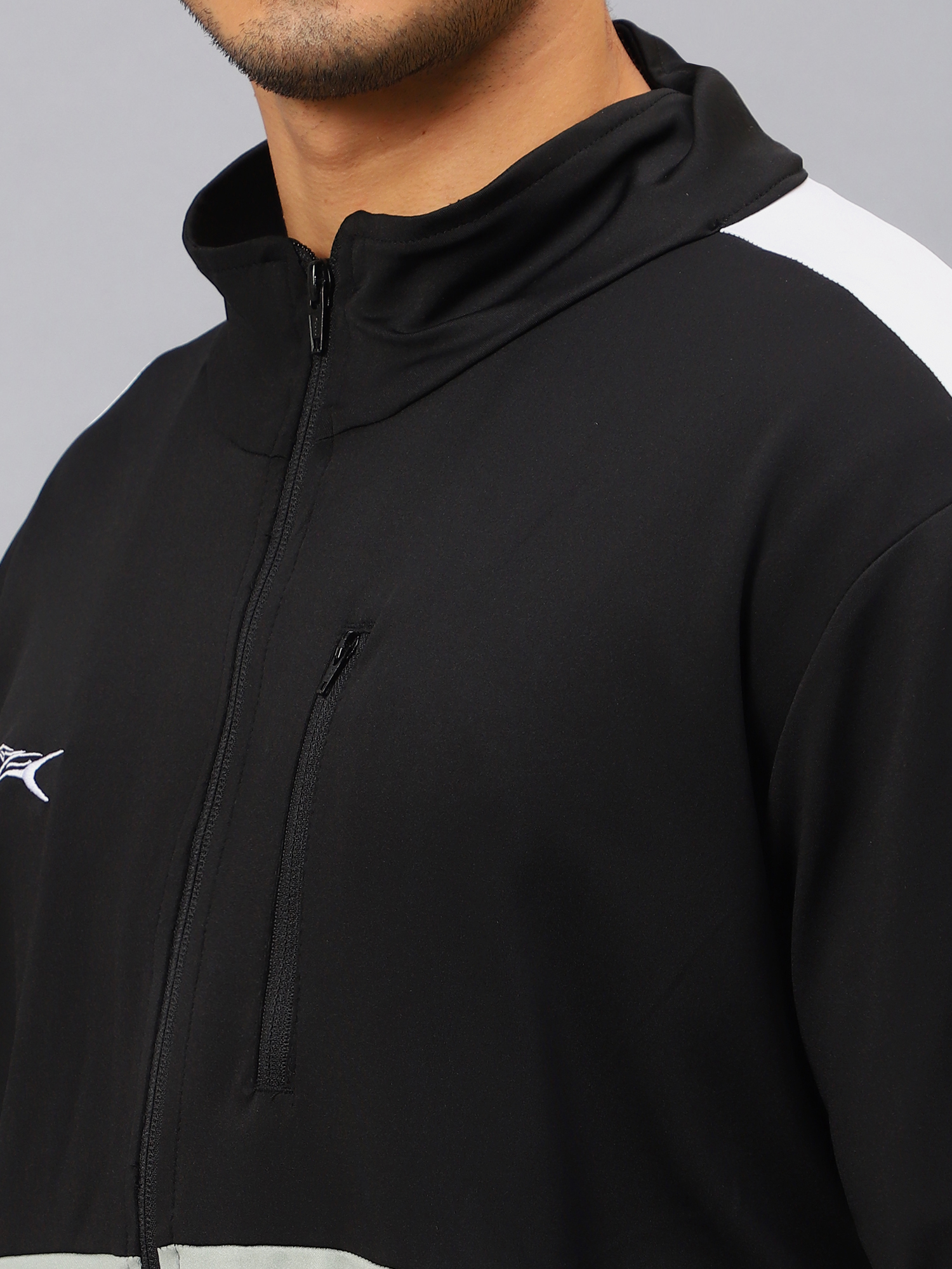 Men's Tracksuit  SNTSW104M
-Black/Grey/White-S