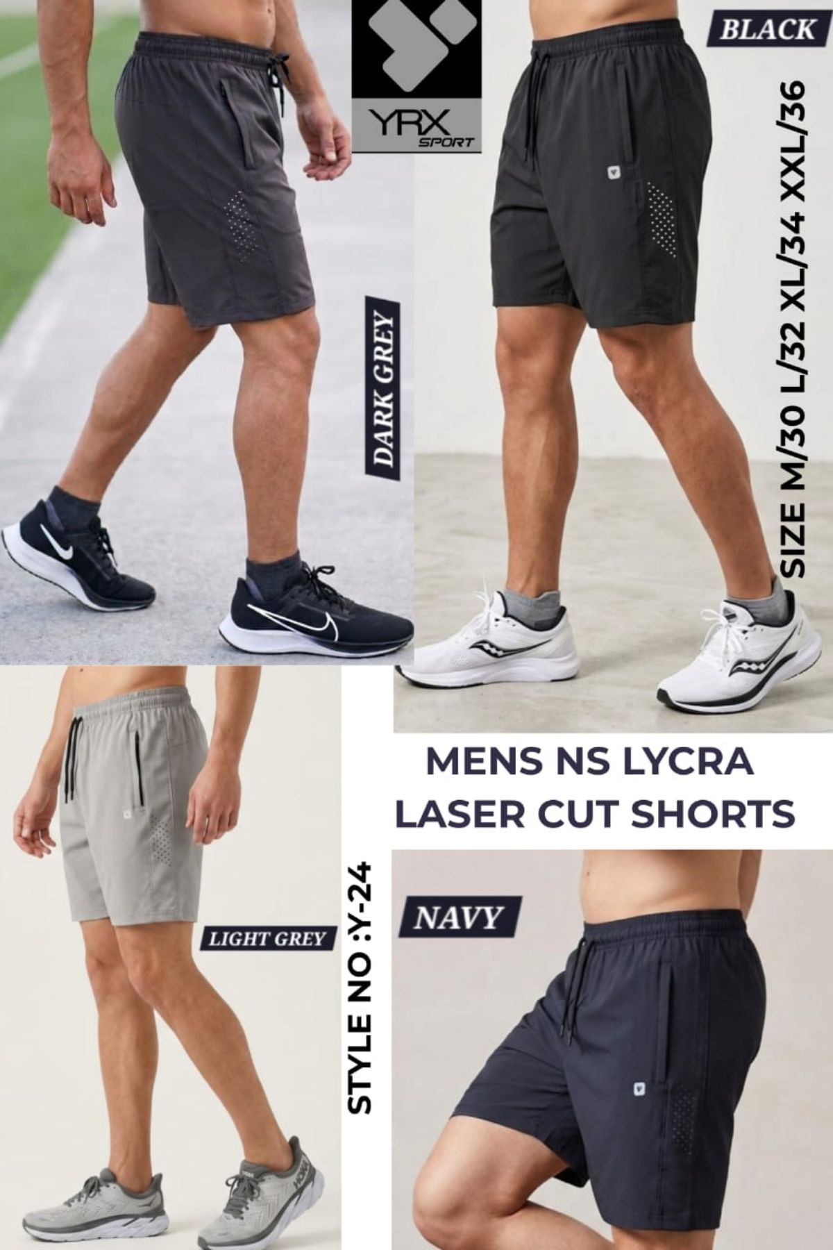 Men's NS Lycra Shorts- Y-24_1026 (Clone)