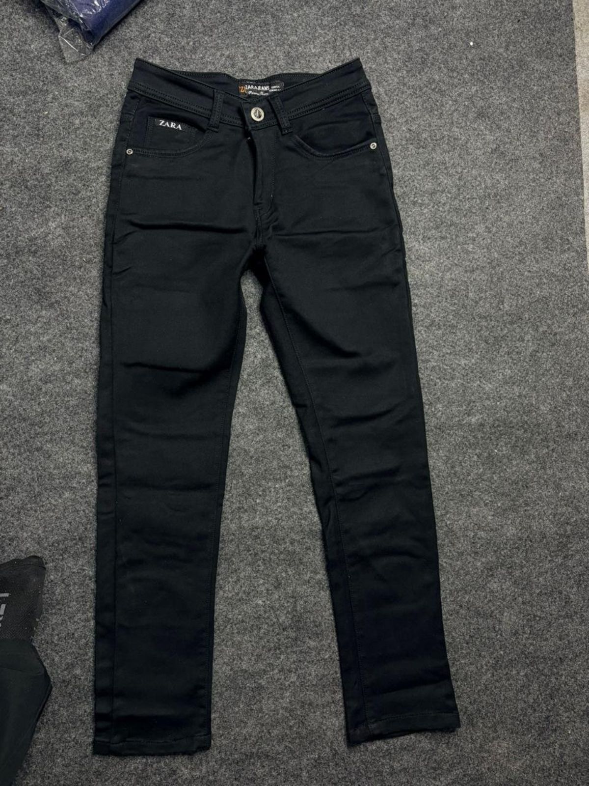 Men's Z Black Double Count Yarn Jeans