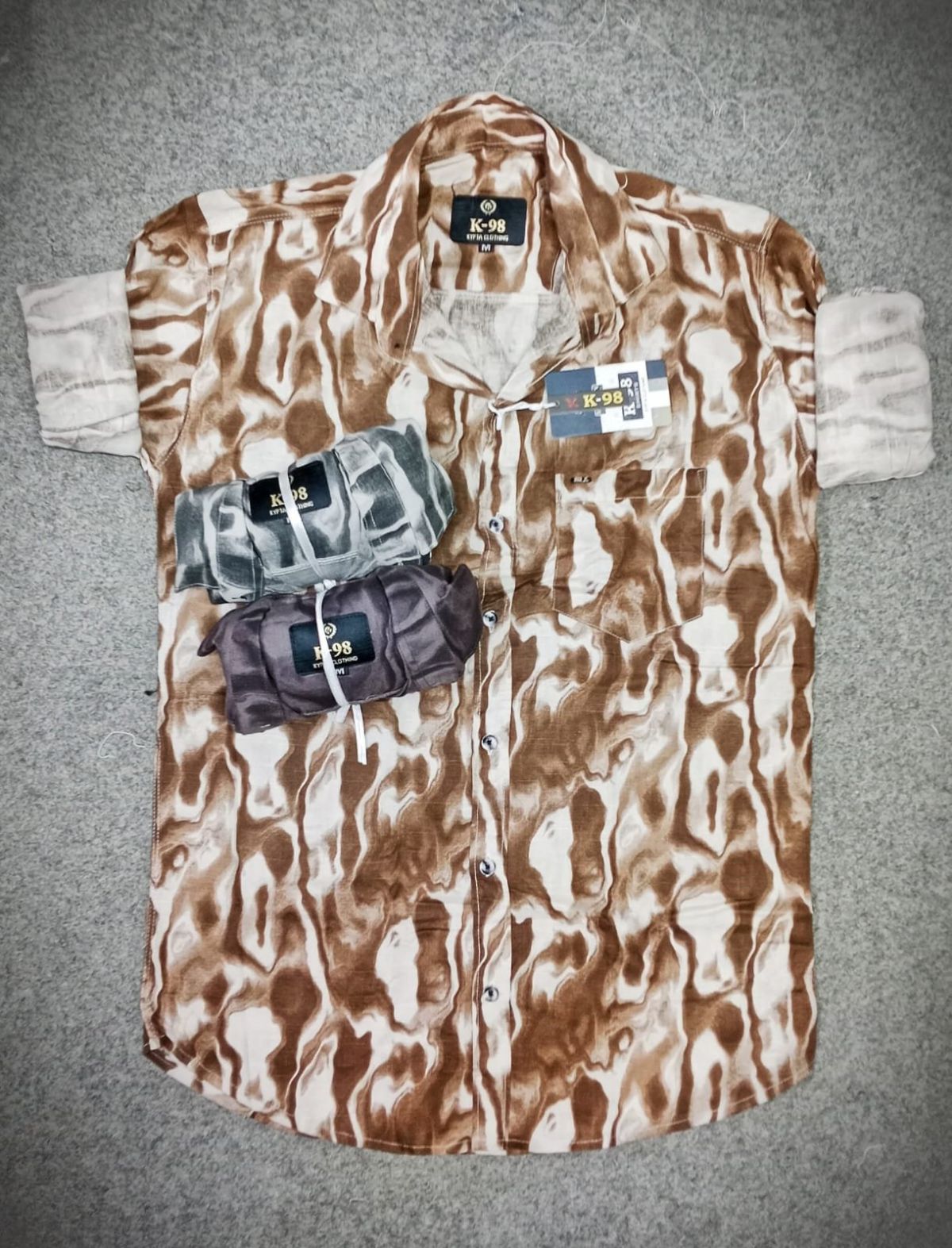 Linen Prints Shirts for Men's