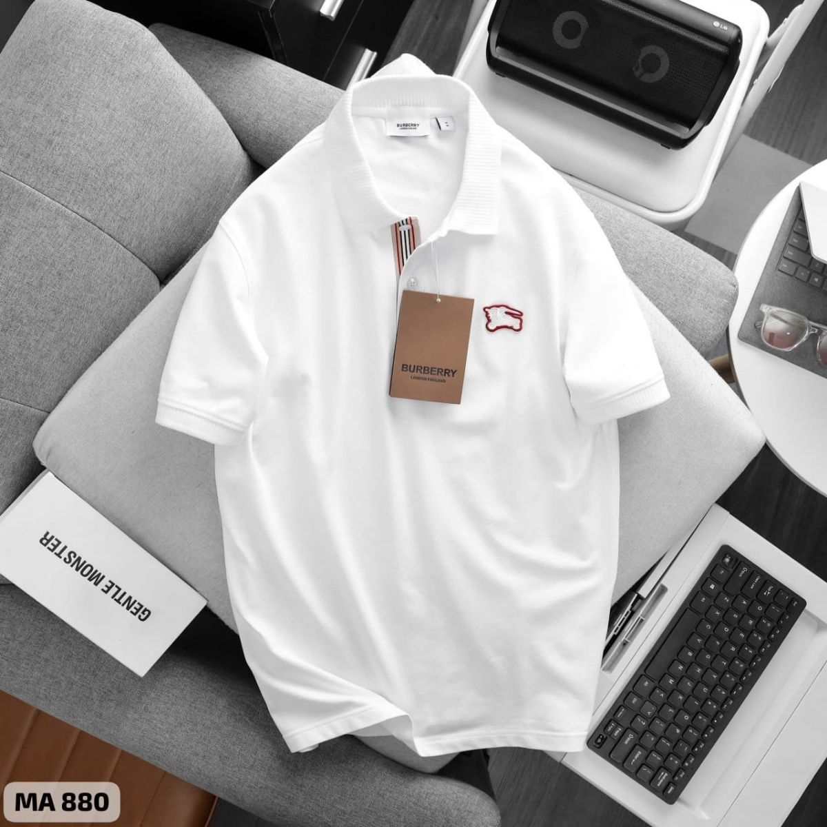 BURBERRY MENS PREMIUM POLO SHIRTS M TO 2XL