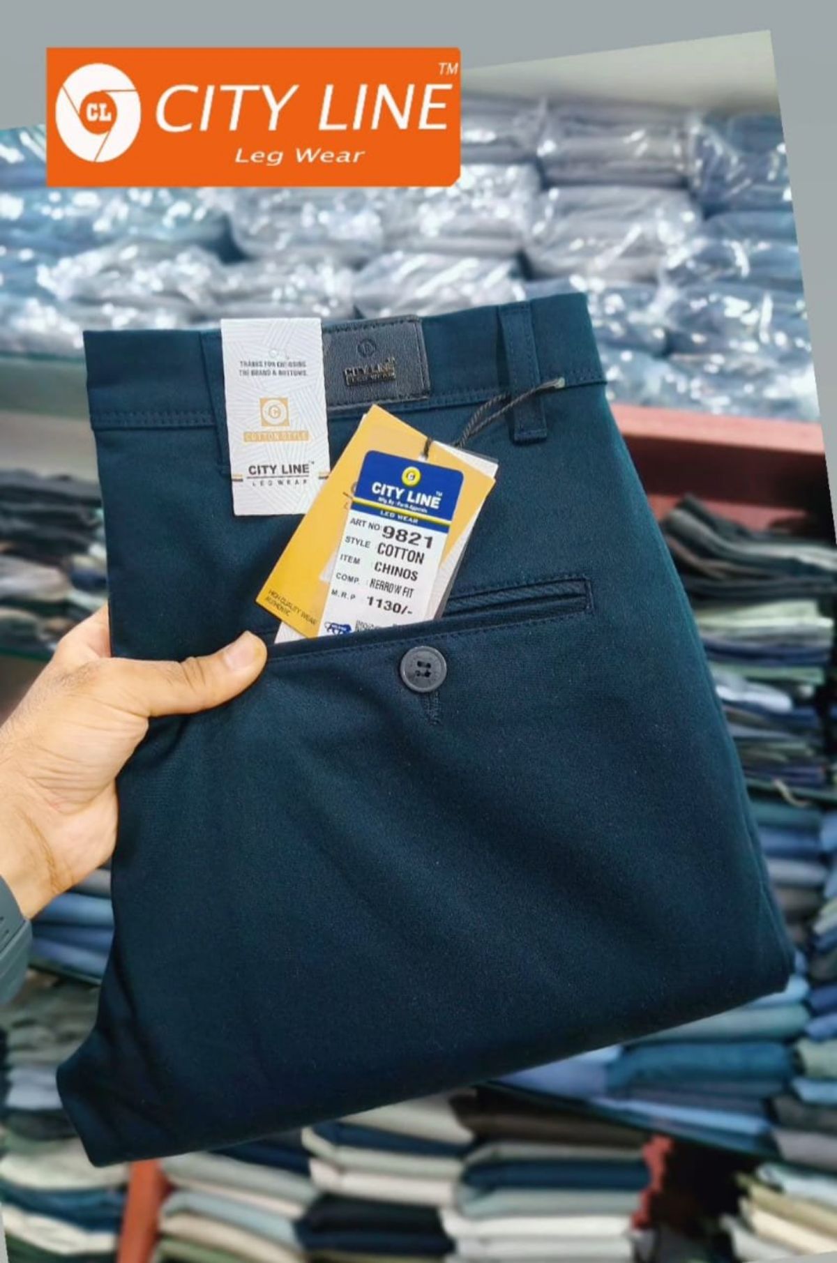 Men's Premium Formal Pants -Cotton Chinos