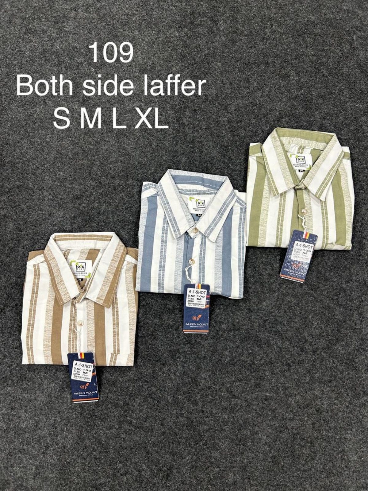 Shree Yash Both Side Laffer Men's Shirts-109