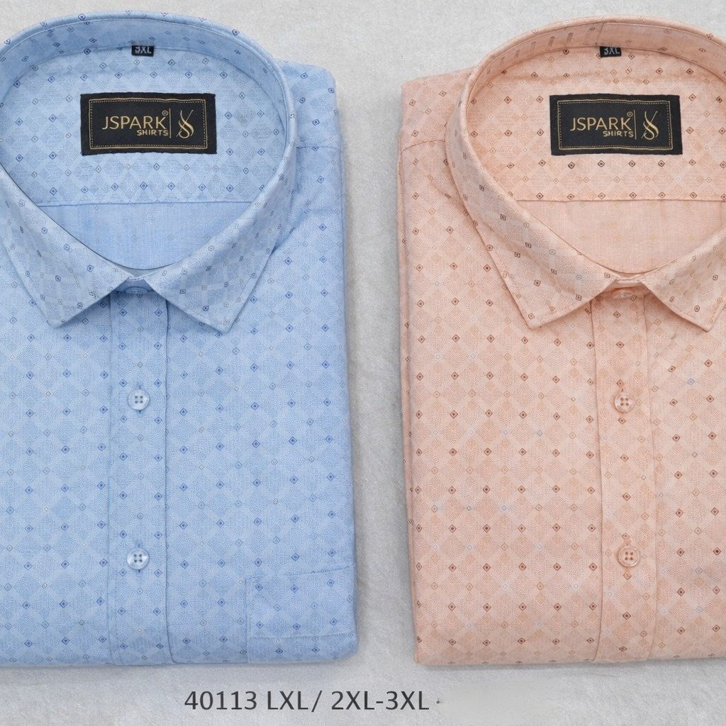 Jspark Shirts- 40113 (2XL-3XL)