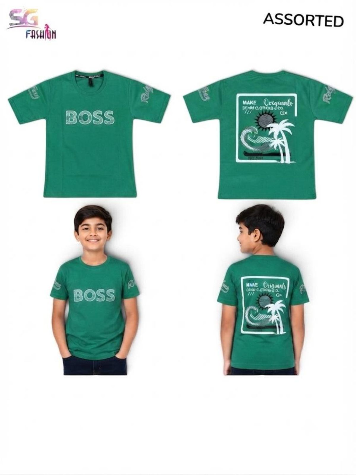 SG Fashion Boys T-Shirt Set