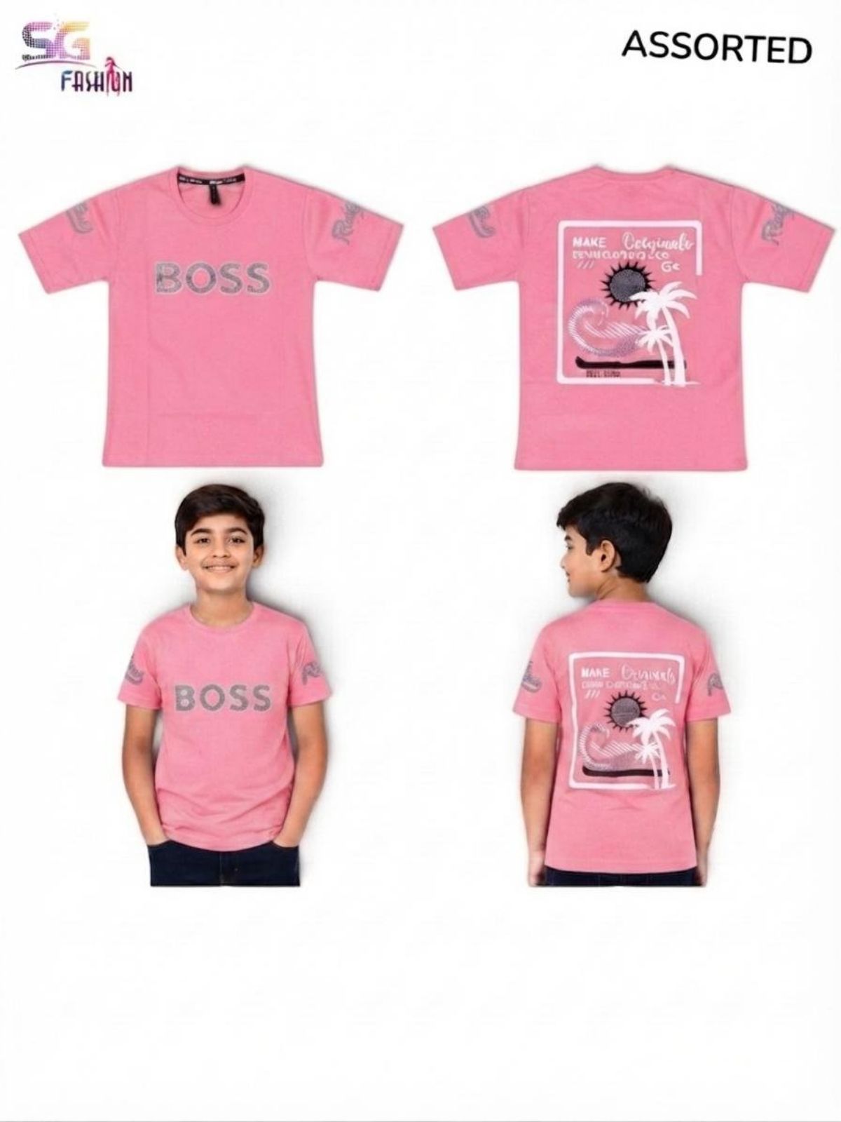 SG Fashion Boys T-Shirt Set