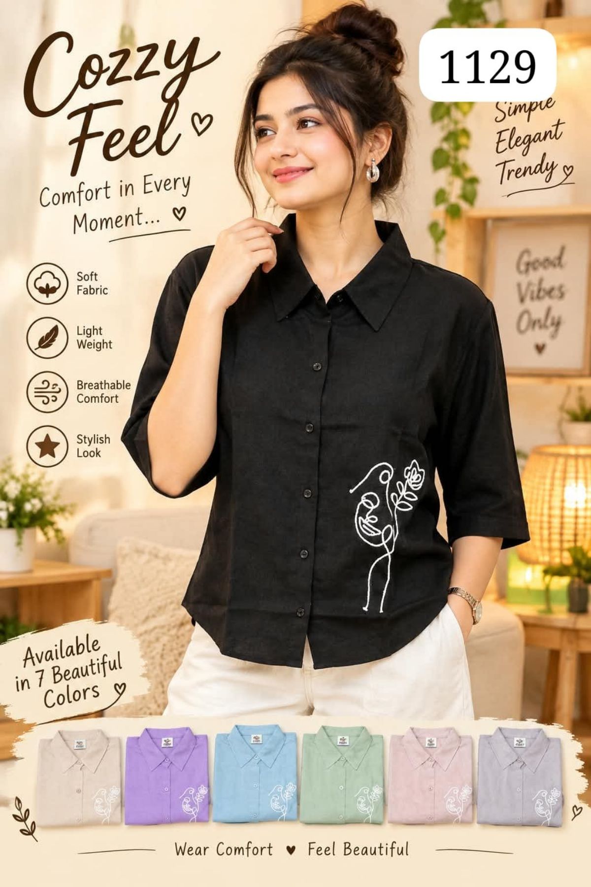 Women's Fancy Top-1129
