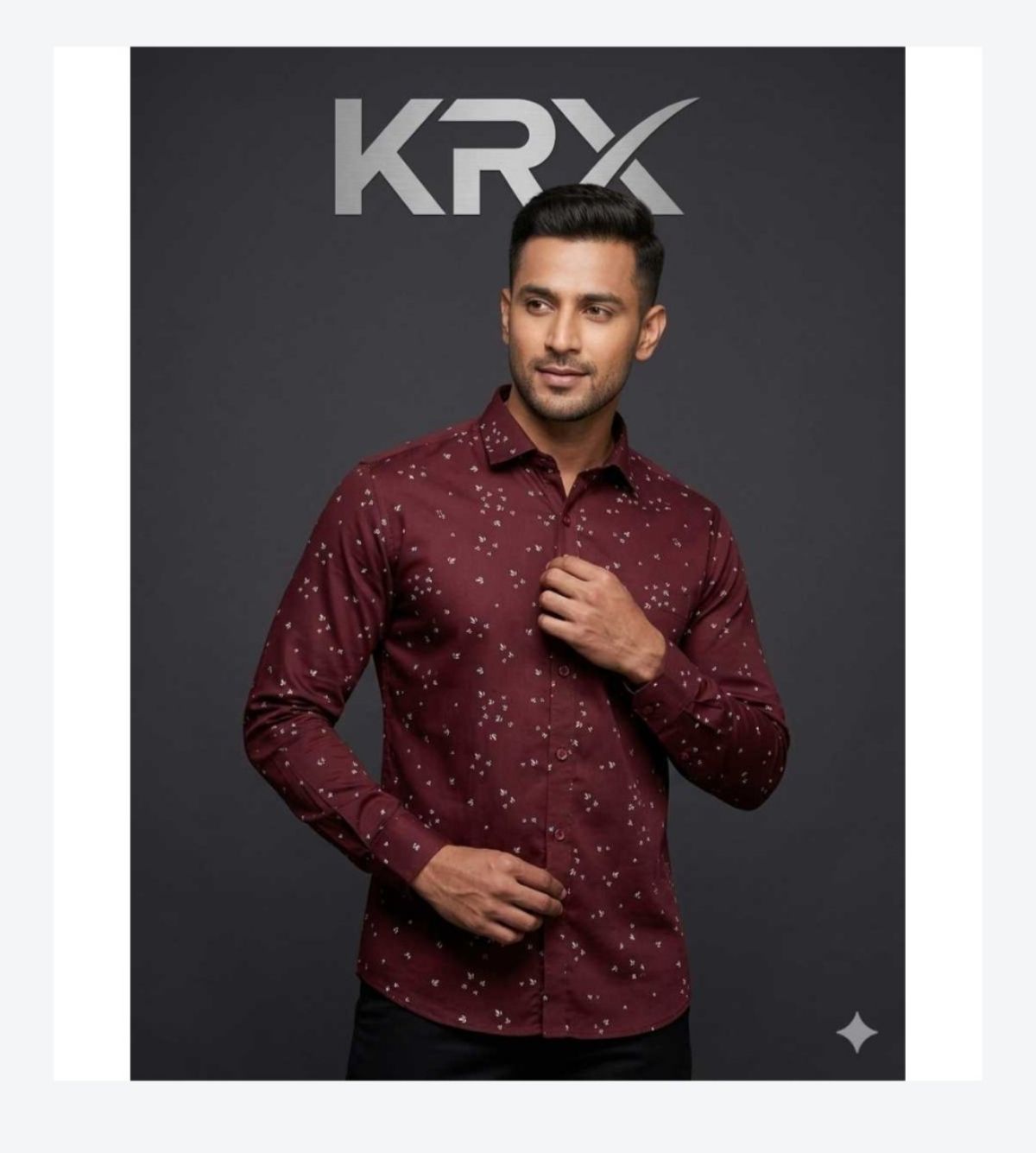KRX Men's Cotton Poly Shirts Printed