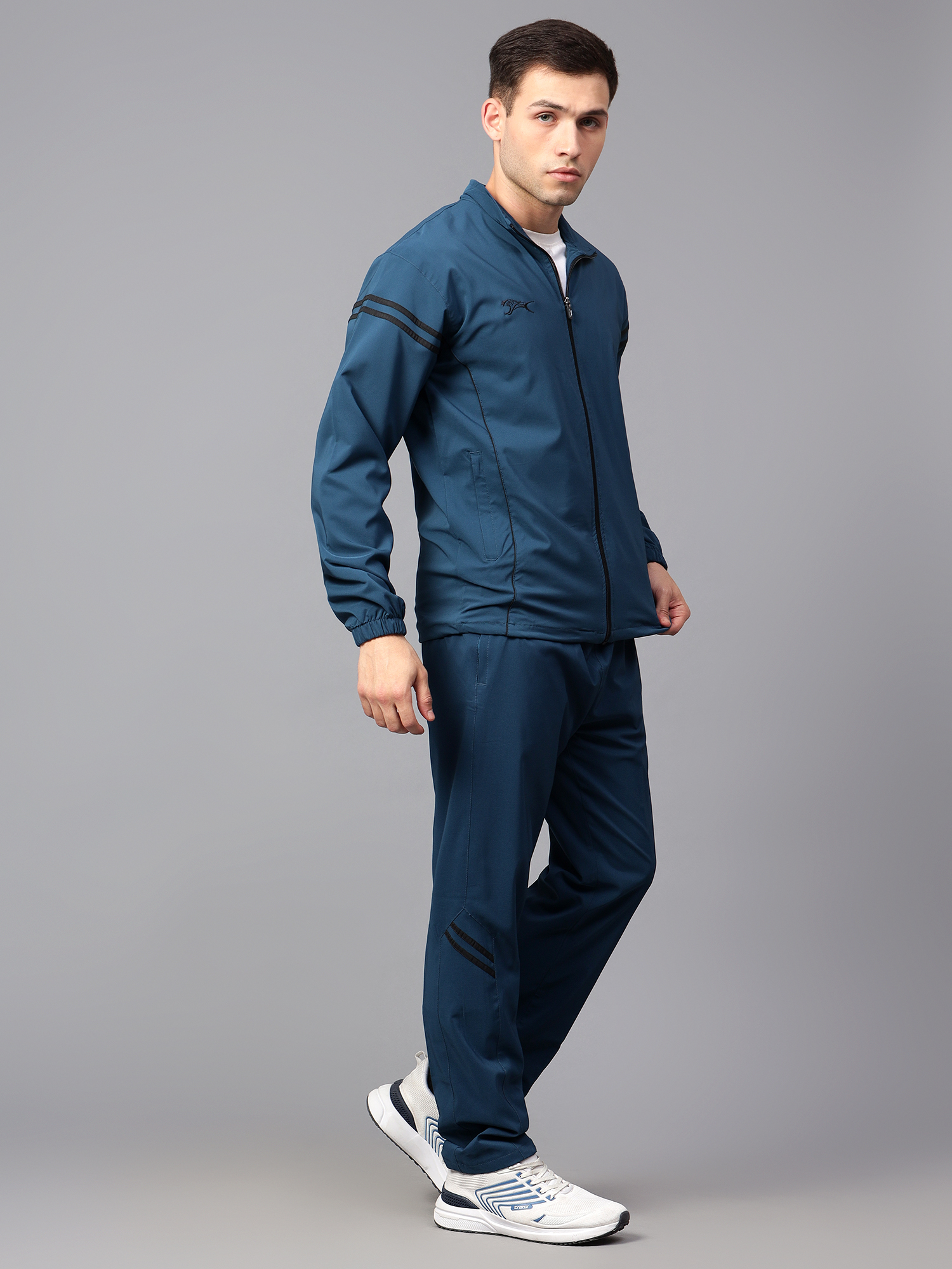 Men's Tracksuit  448B-NS-Air Force/Black-XL