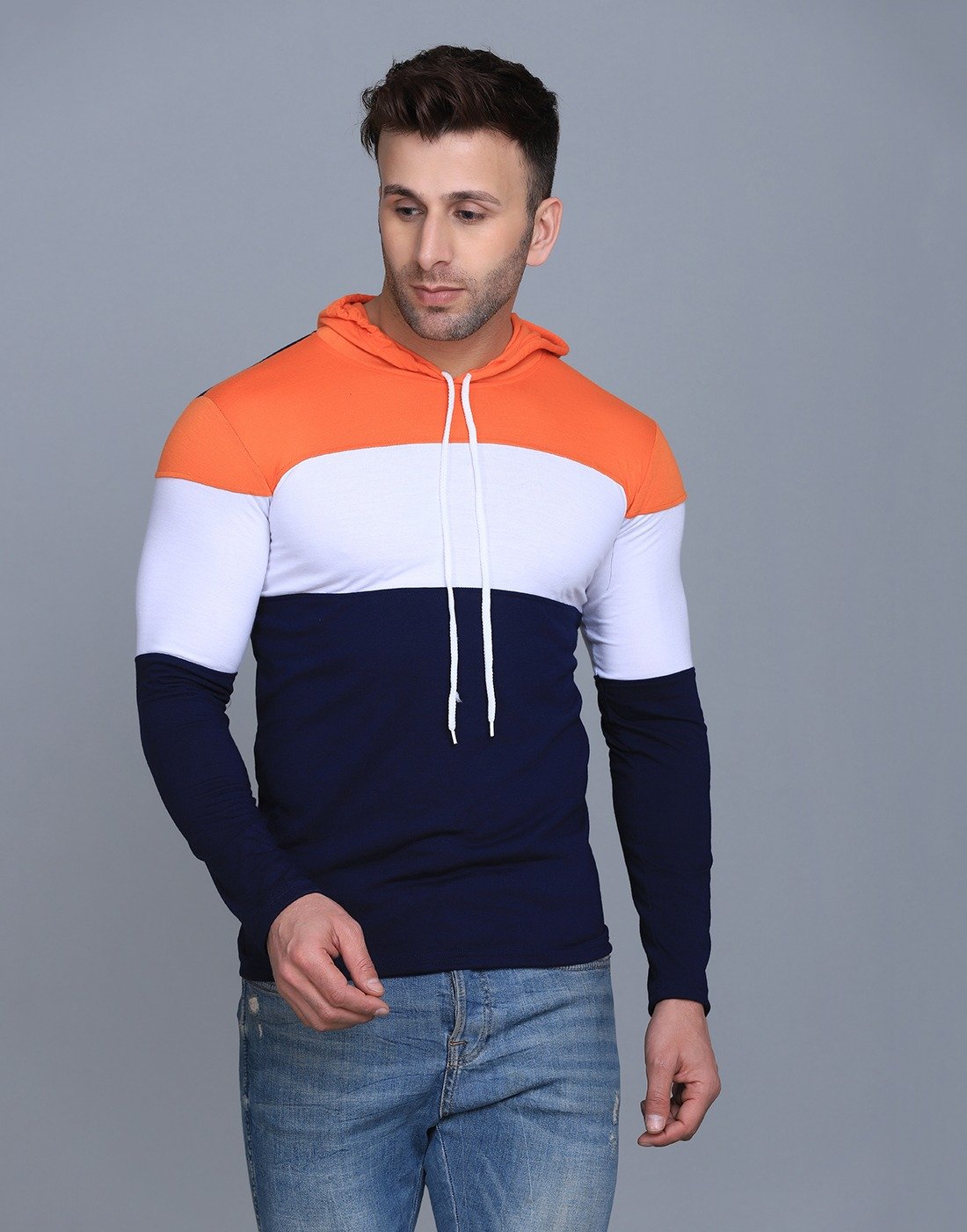 Men's hood t-shirt