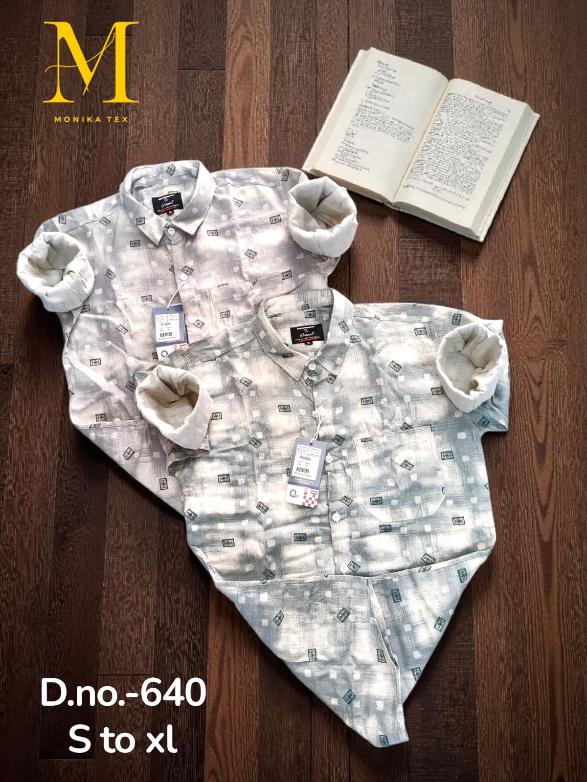 Octoplus Premium Dobby Prints Shirt For Men