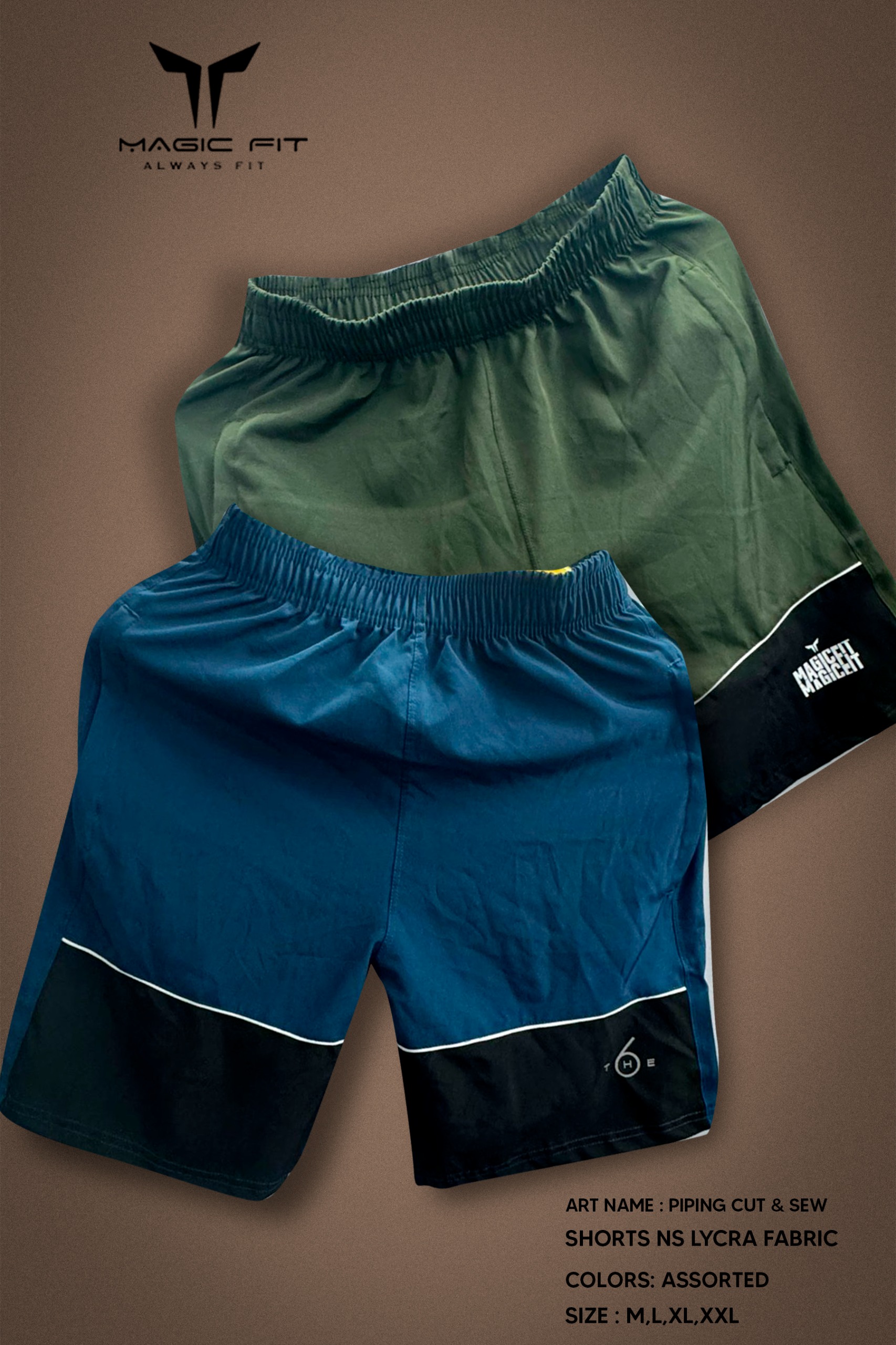Mens NS Lcyra Shorts By Magic fit