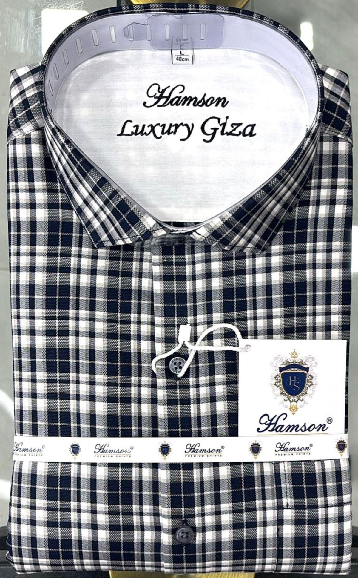 Hamson Italian Giza Cotton Shirts Checks
