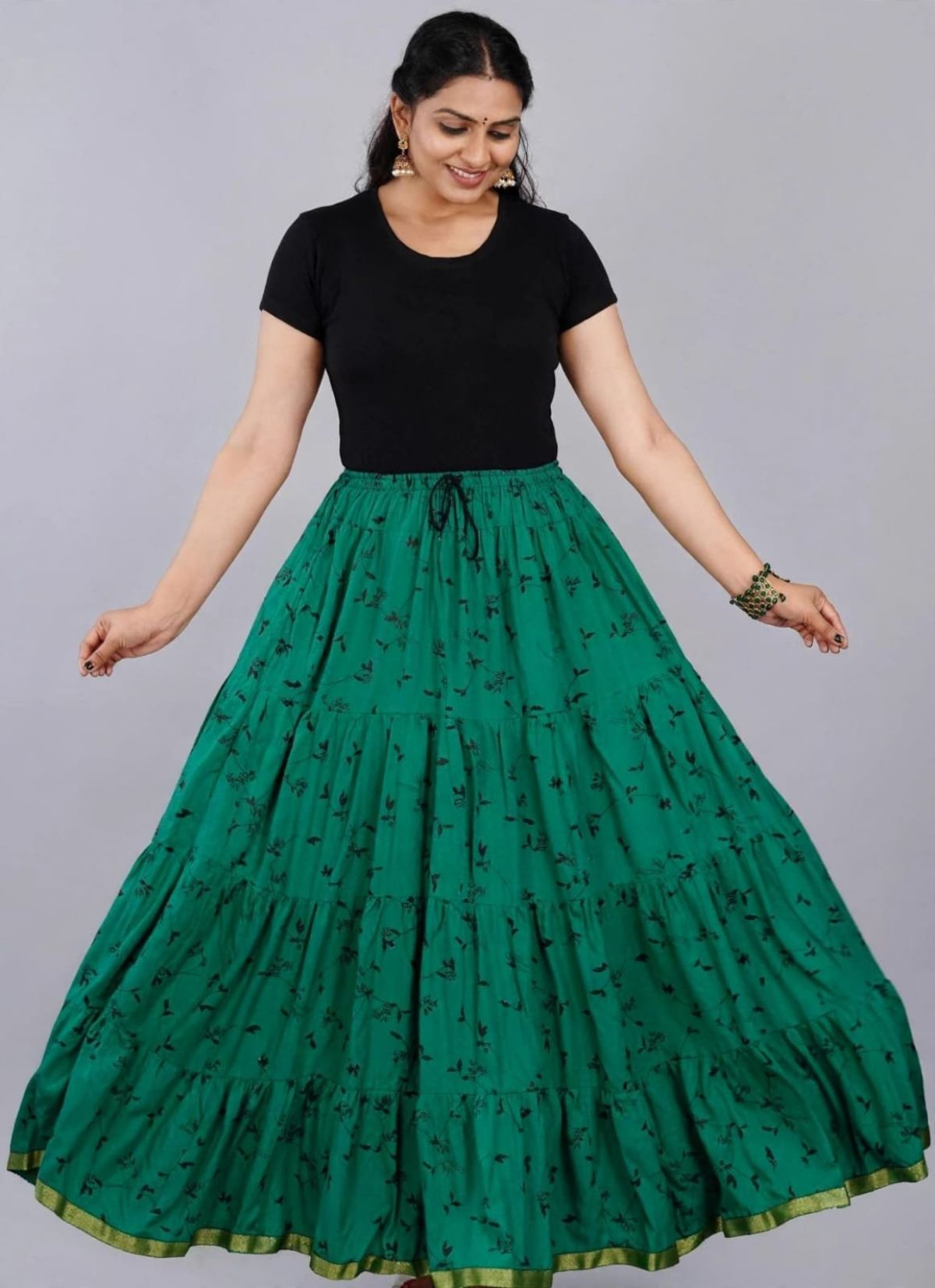 Women's Printed Cotton Skirts