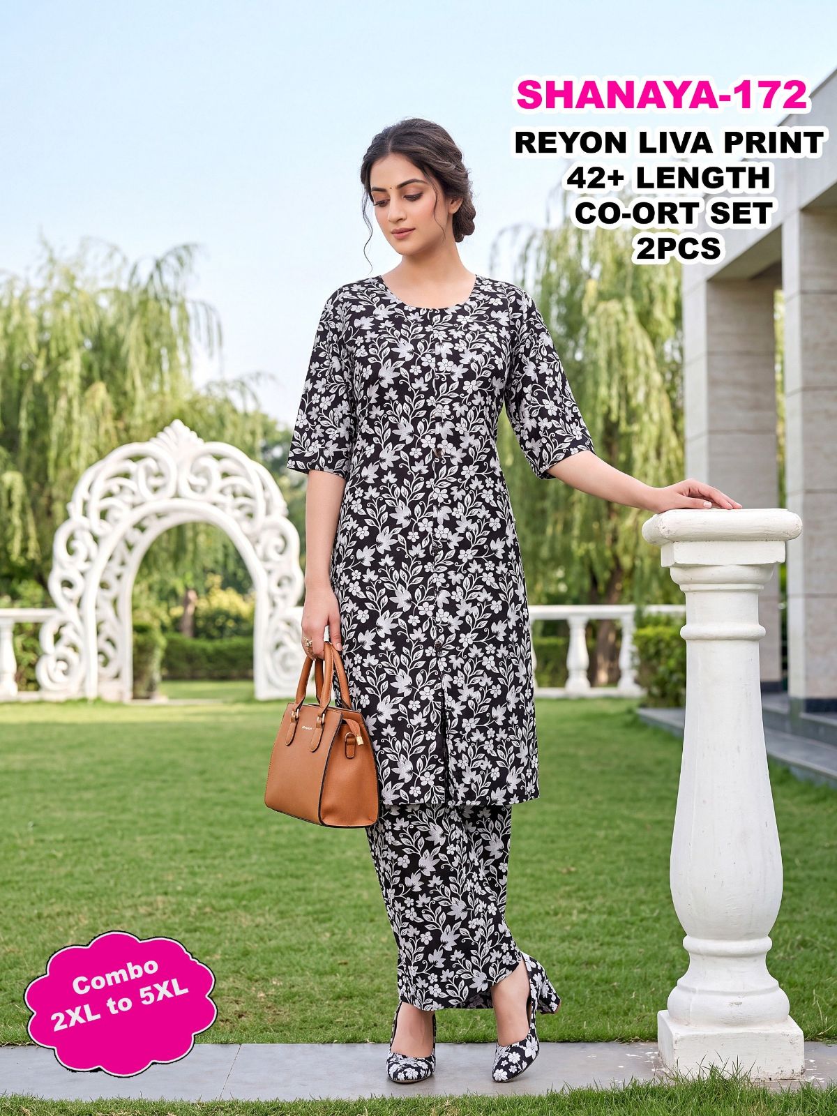Shree Surbhi Women's Ethnic Wear Co-ord Set- Shanaya-172