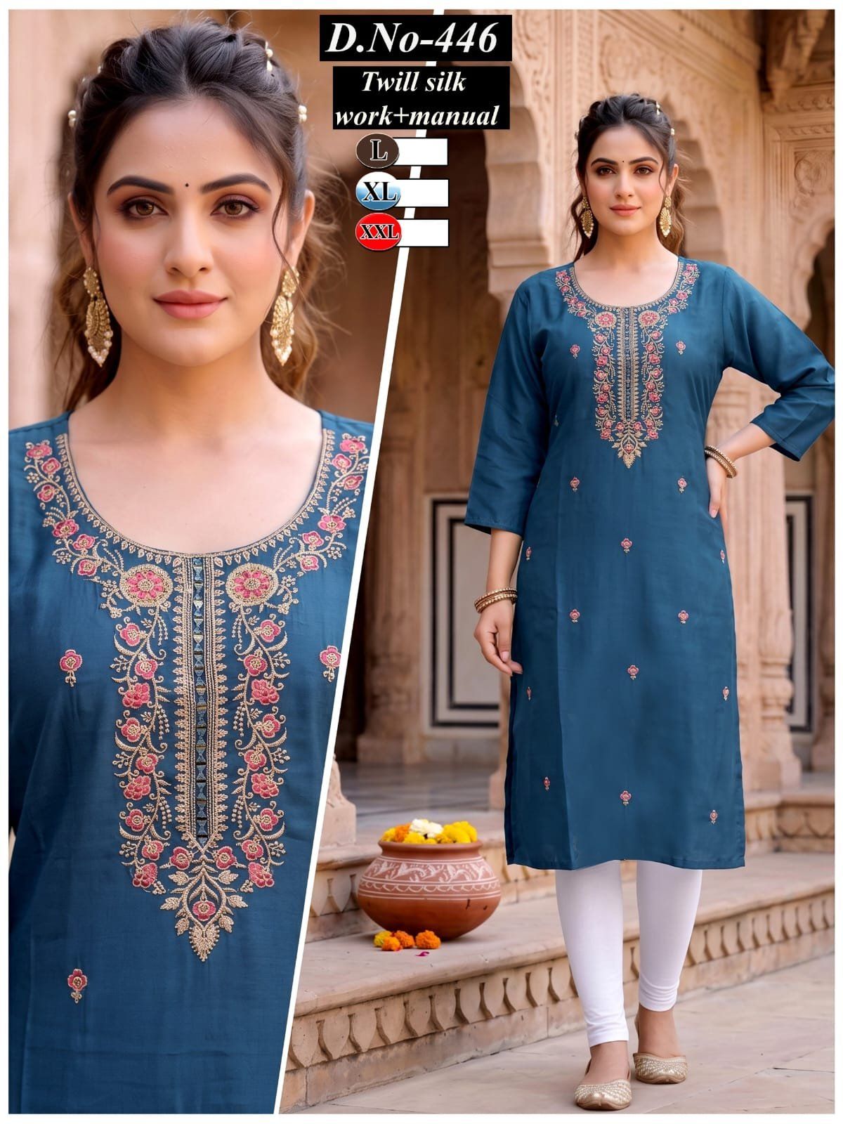 Women's Designer Kurti-446