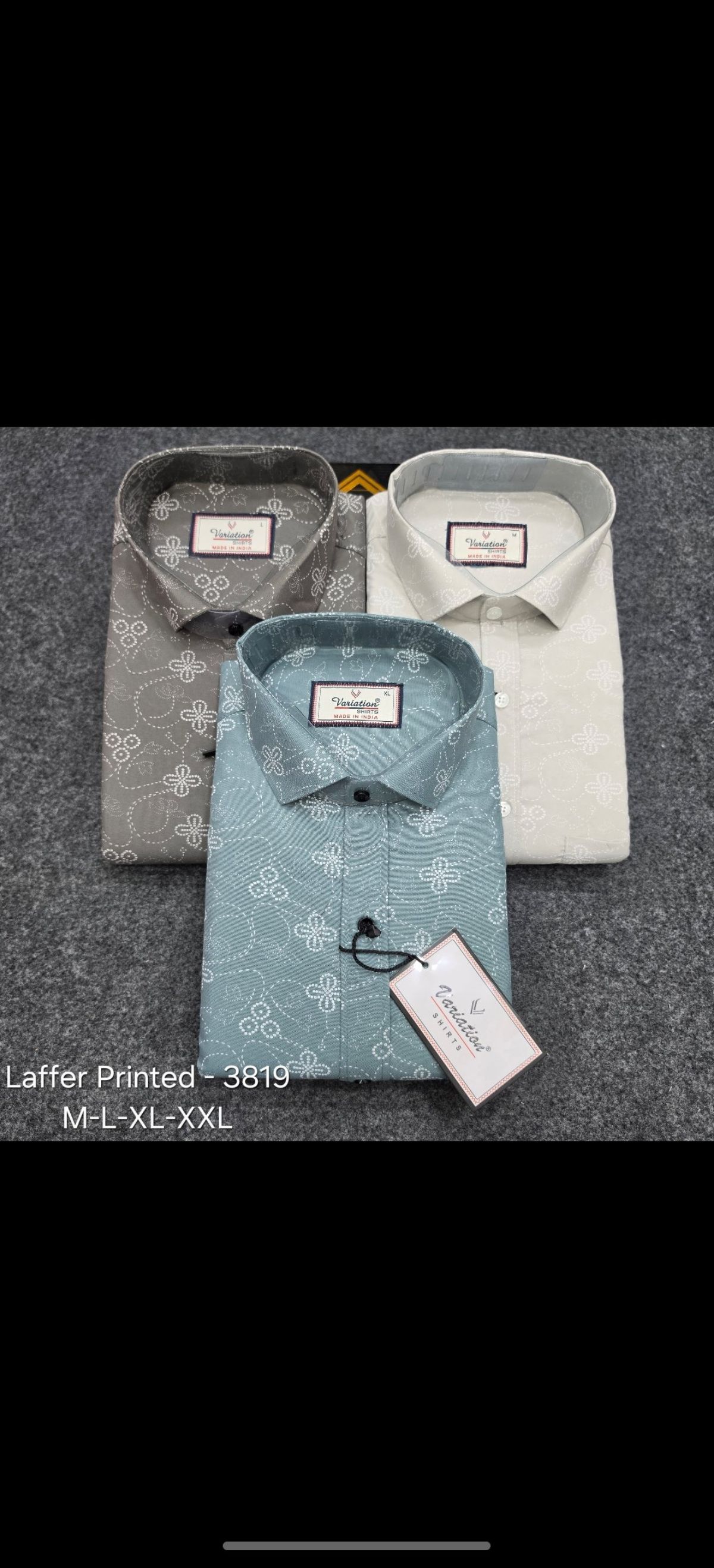 Variation Men's Shirts- 3819