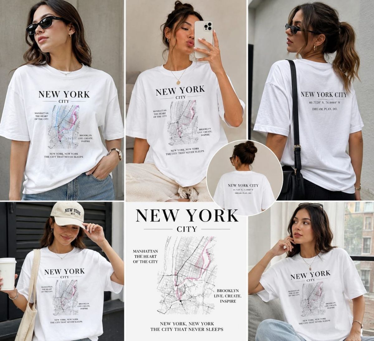 Cotton Blend Printed Unisex T-Shirts