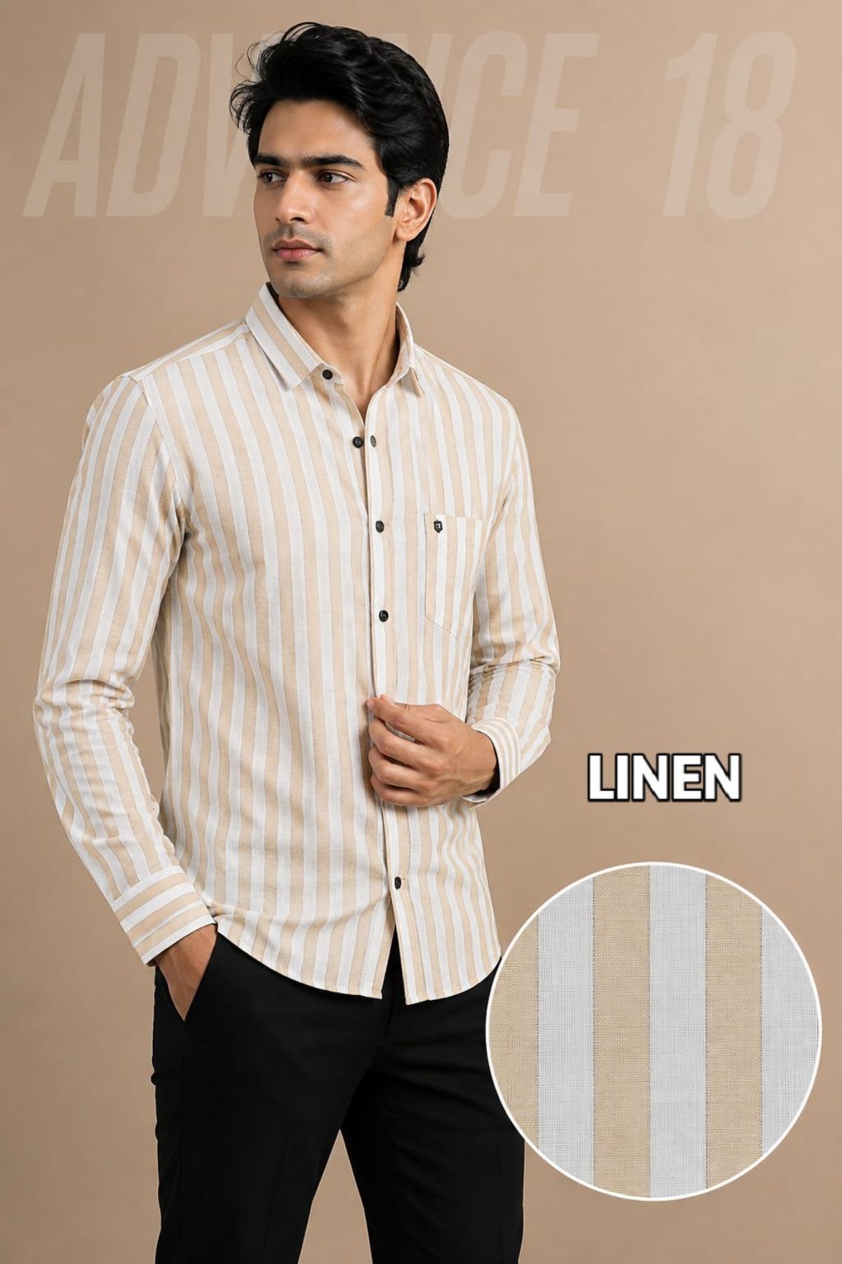 Men's Linen Linning 1 Shirts