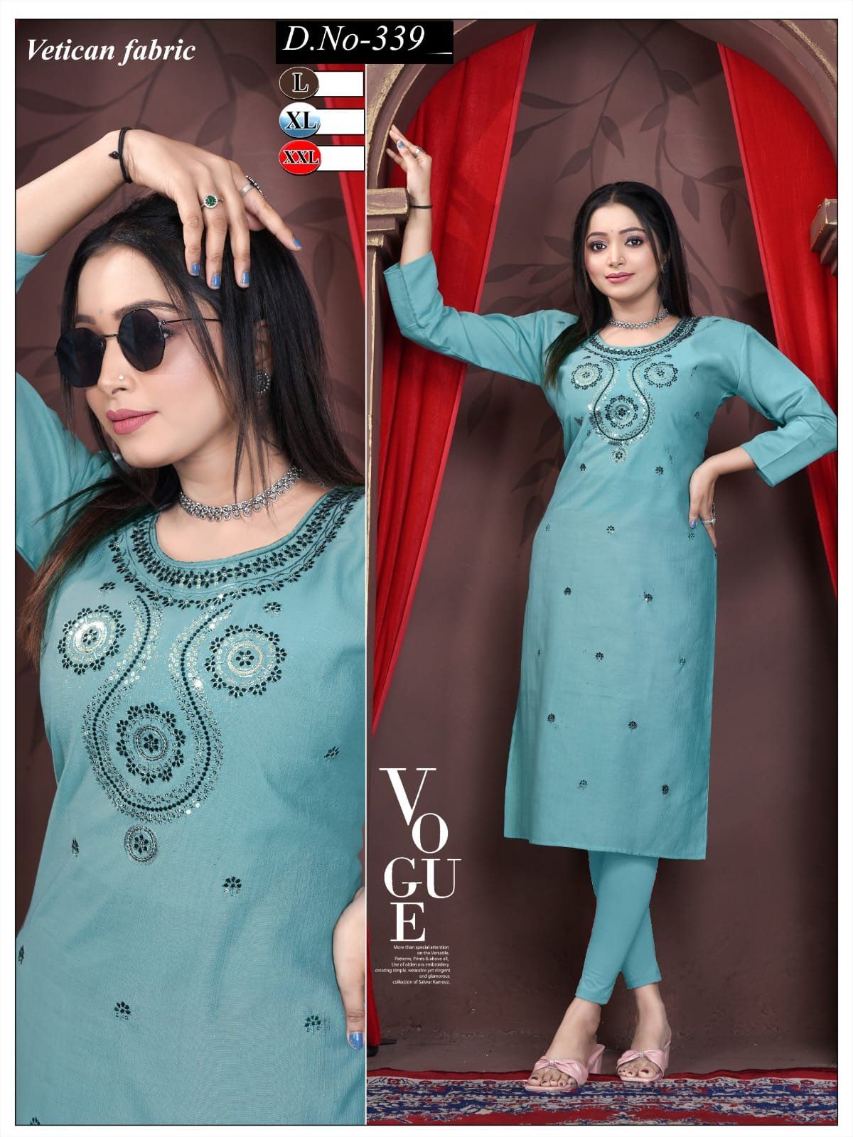 Women's Gadhwal Print Kurta-339