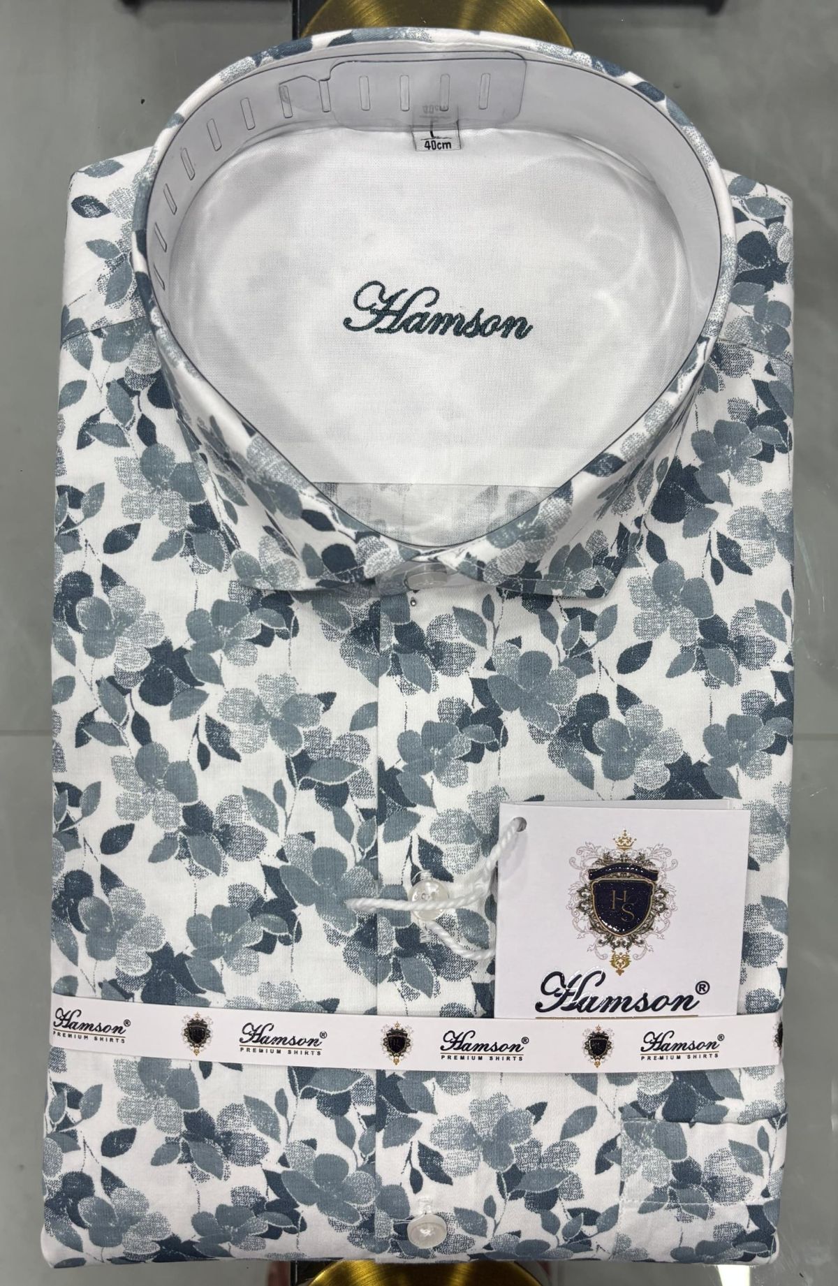 Hamson 100% Giza Cotton Printed  Men's Shirts