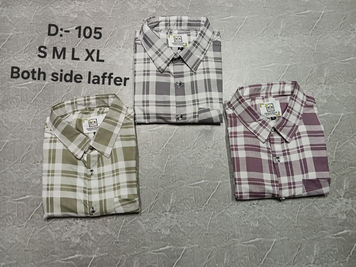 Shree Yash Both Side Laffer Men's Shirts - 105