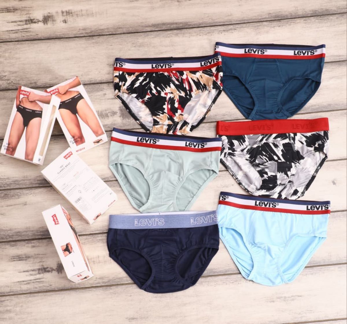 LEVIS MENS BRIEF PREMIUM QUALITY BOX  M to 2XL
