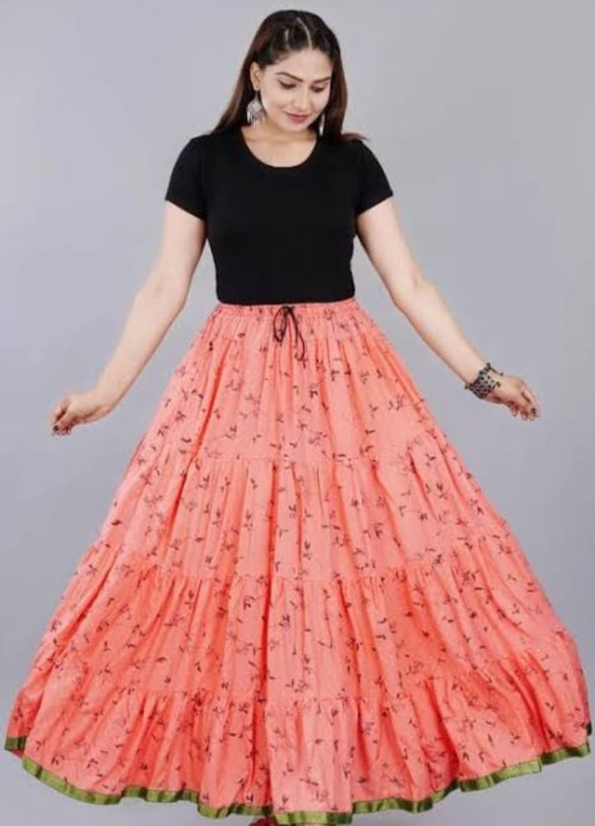 Women's Printed Cotton Skirts